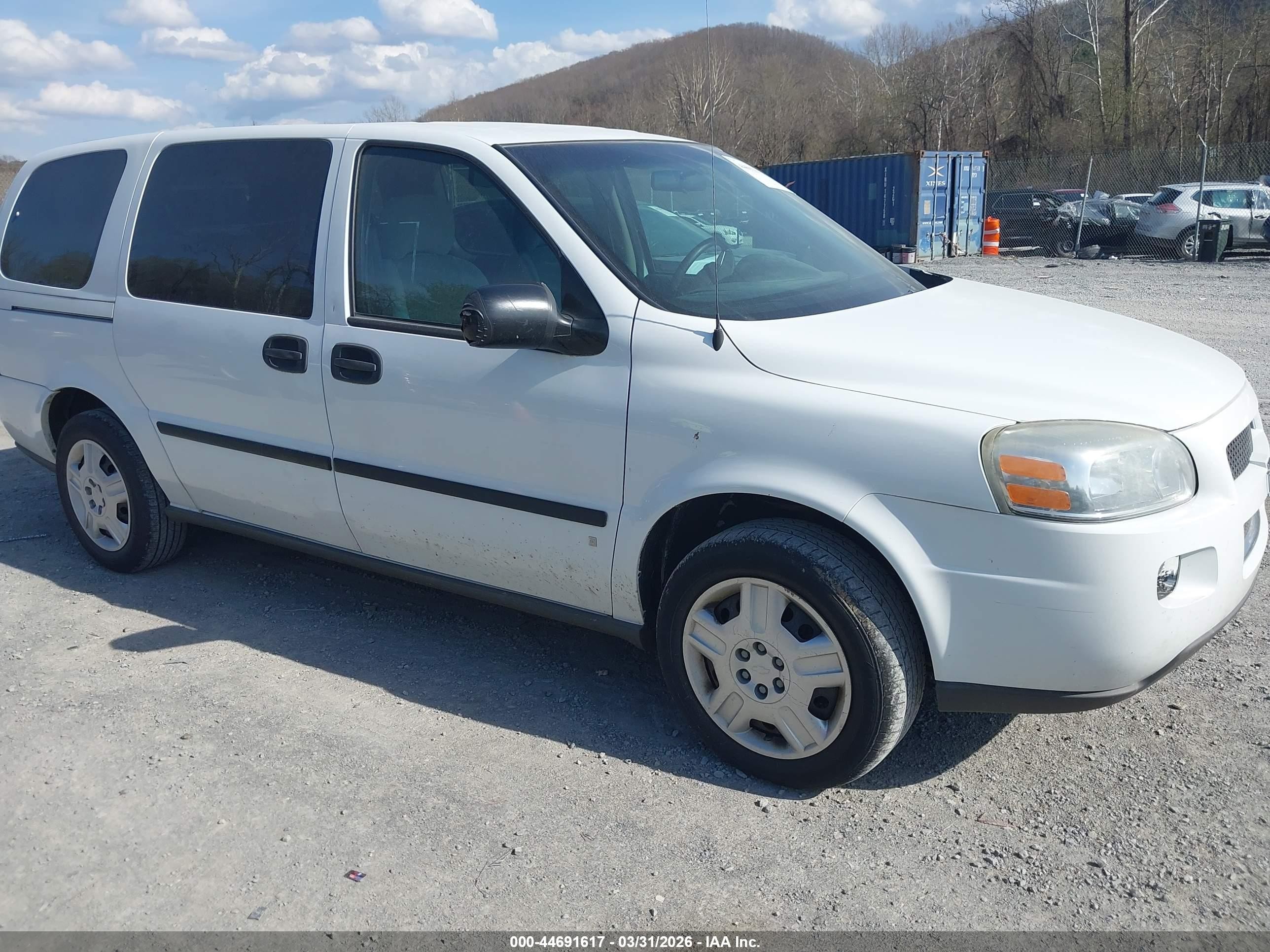 2006 Chevrolet Uplander LS Fleet, VIN 1GNDV23L36D198506 — Normal wear