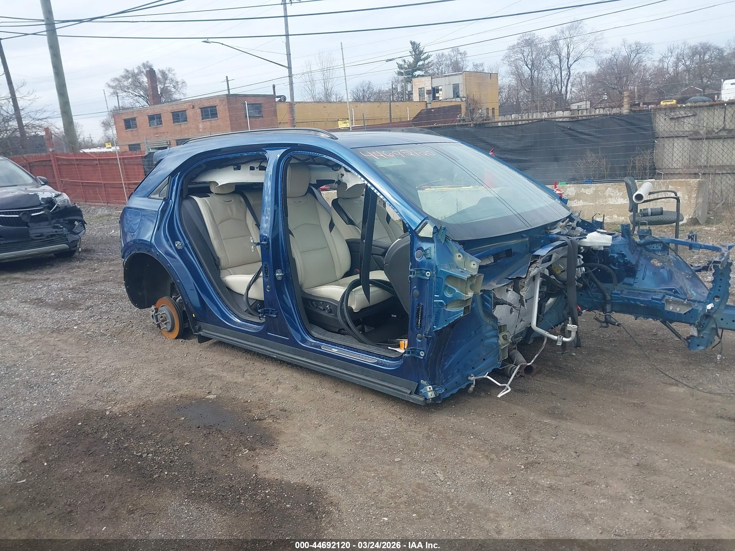 2019 Cadillac XT4 AWD Sport, VIN 1GYFZFR45KF156022 — Theft recovery