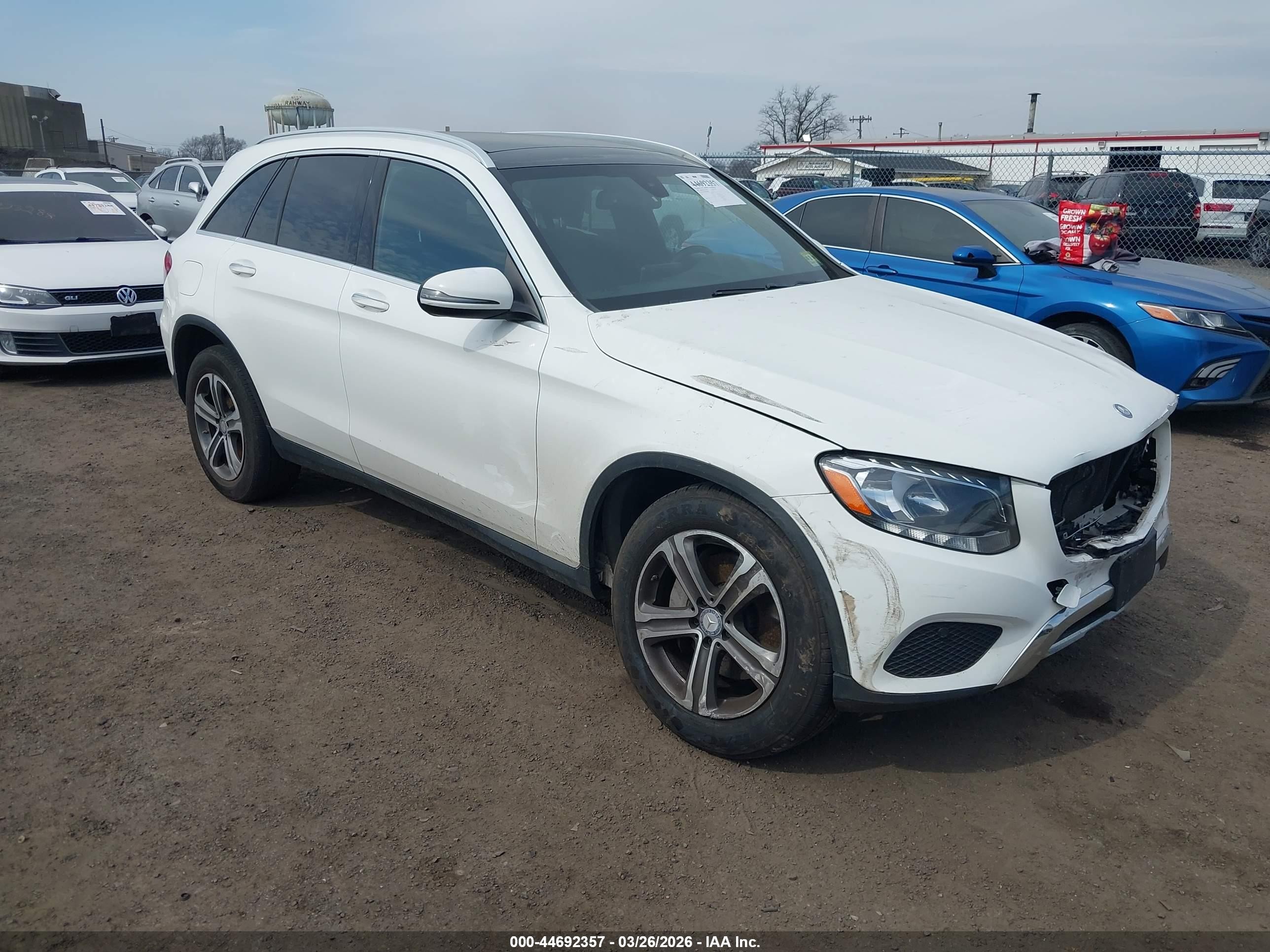 2017 Mercedes-Benz GLC 300, VIN WDC0G4KB2HF149918 — Theft recovery
