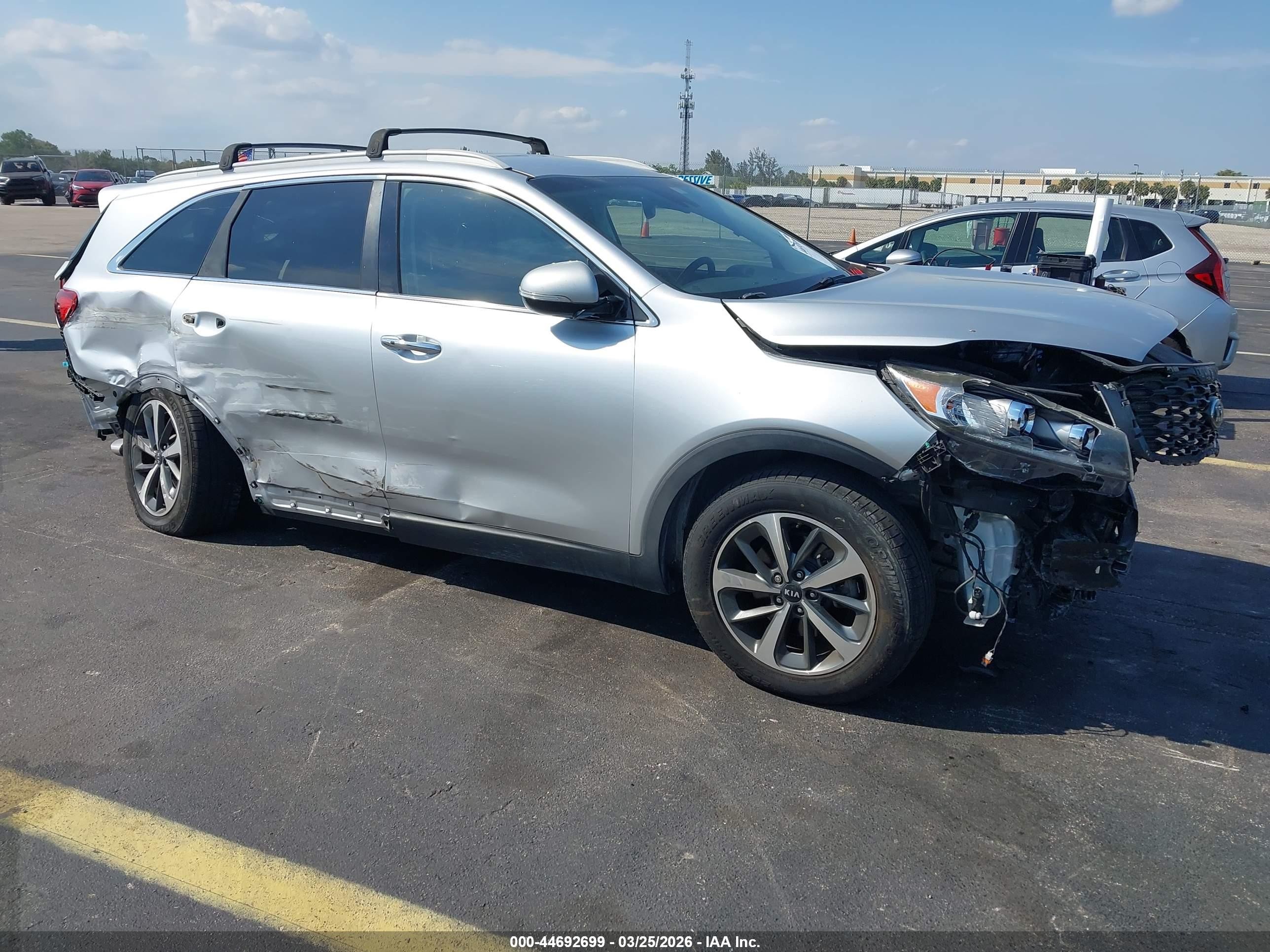 2019 Kia Sorento EX Sport, VIN 5XYPH4A52KG433020 — All over