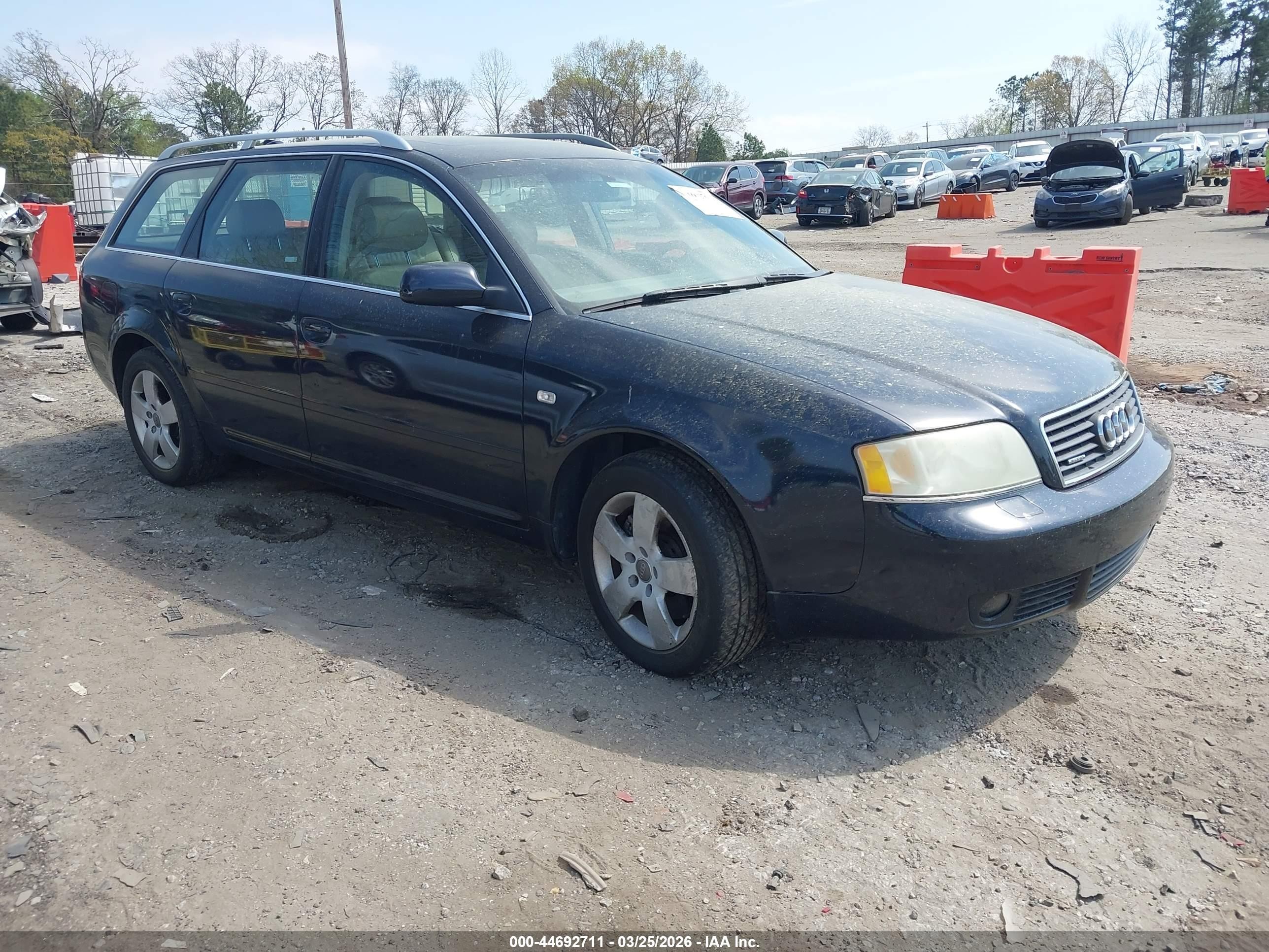 2004 Audi A6 3.0L, VIN WAUVT64B24N086512 — Front end