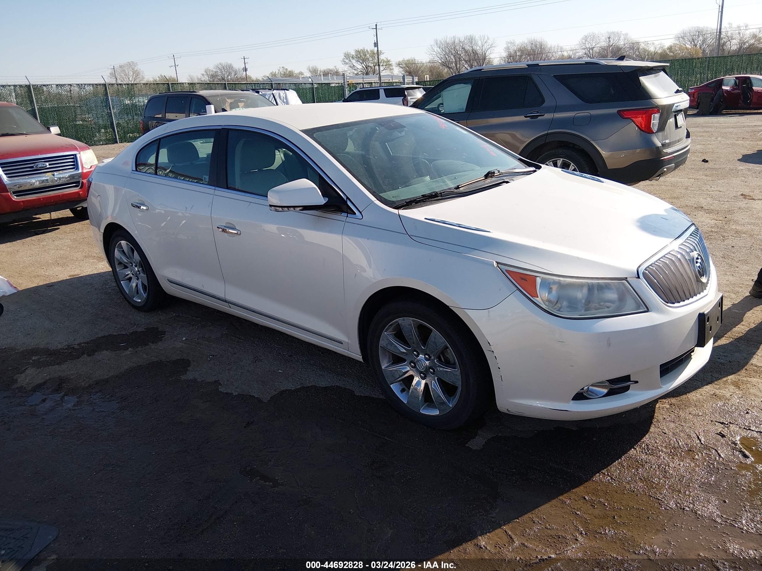 2011 Buick LaCrosse CXL, VIN 1G4GC5ED8BF116704 — Theft recovery