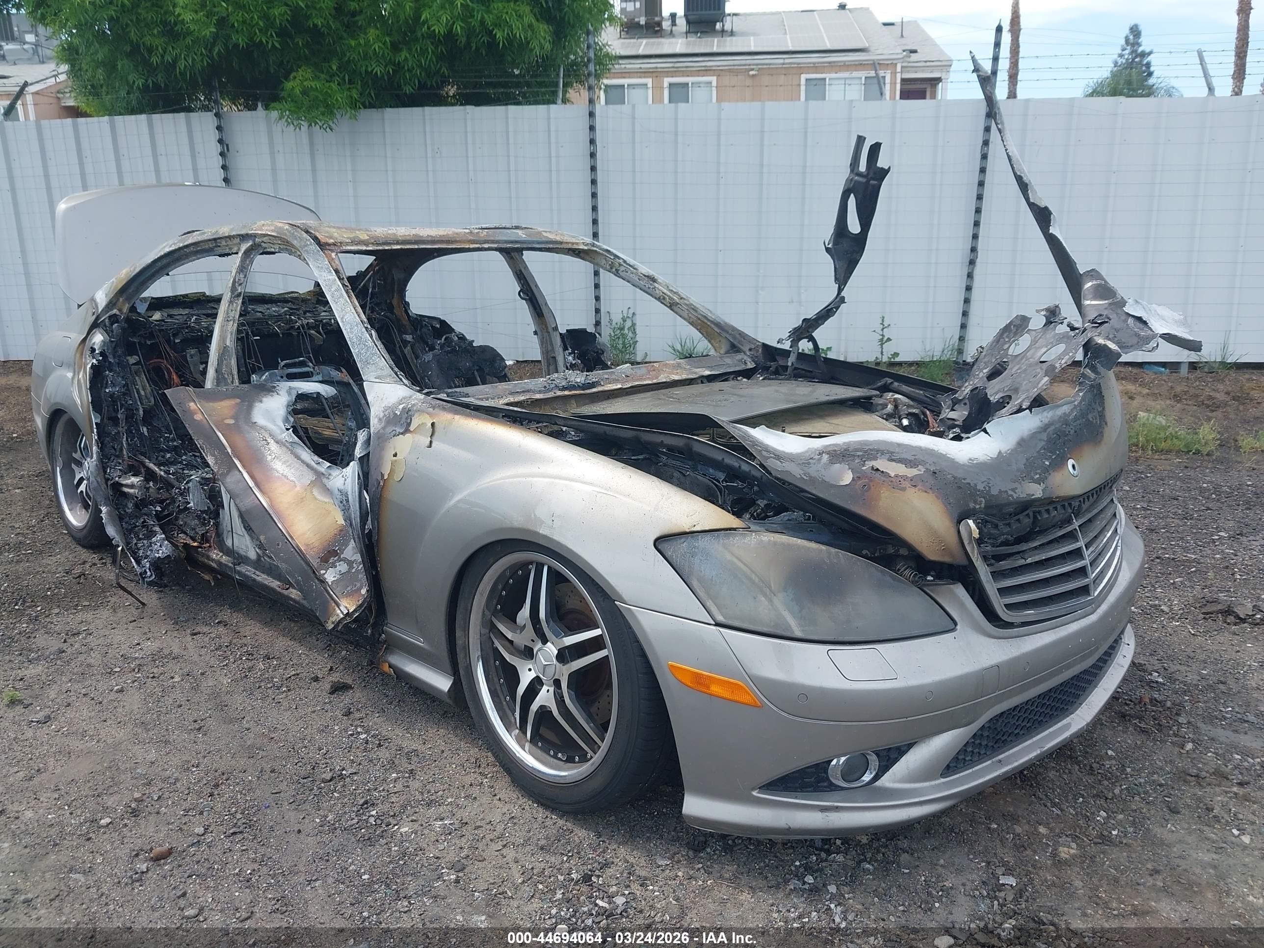 2008 Mercedes-Benz S 550, VIN WDDNG71X68A212614 — Theft recovery