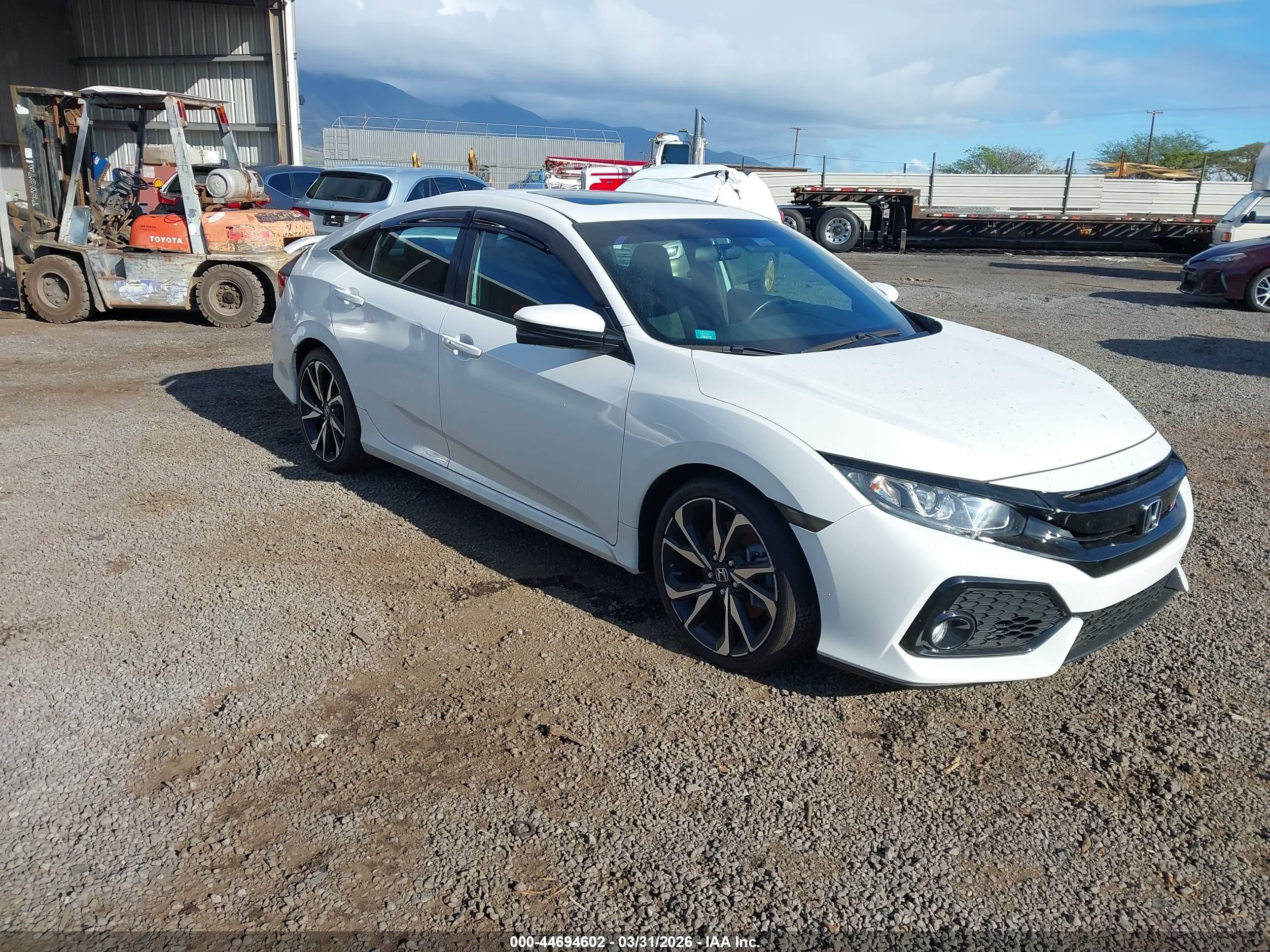2019 Honda Civic Si, VIN 2HGFC1E50KH700399 — Fresh water flood