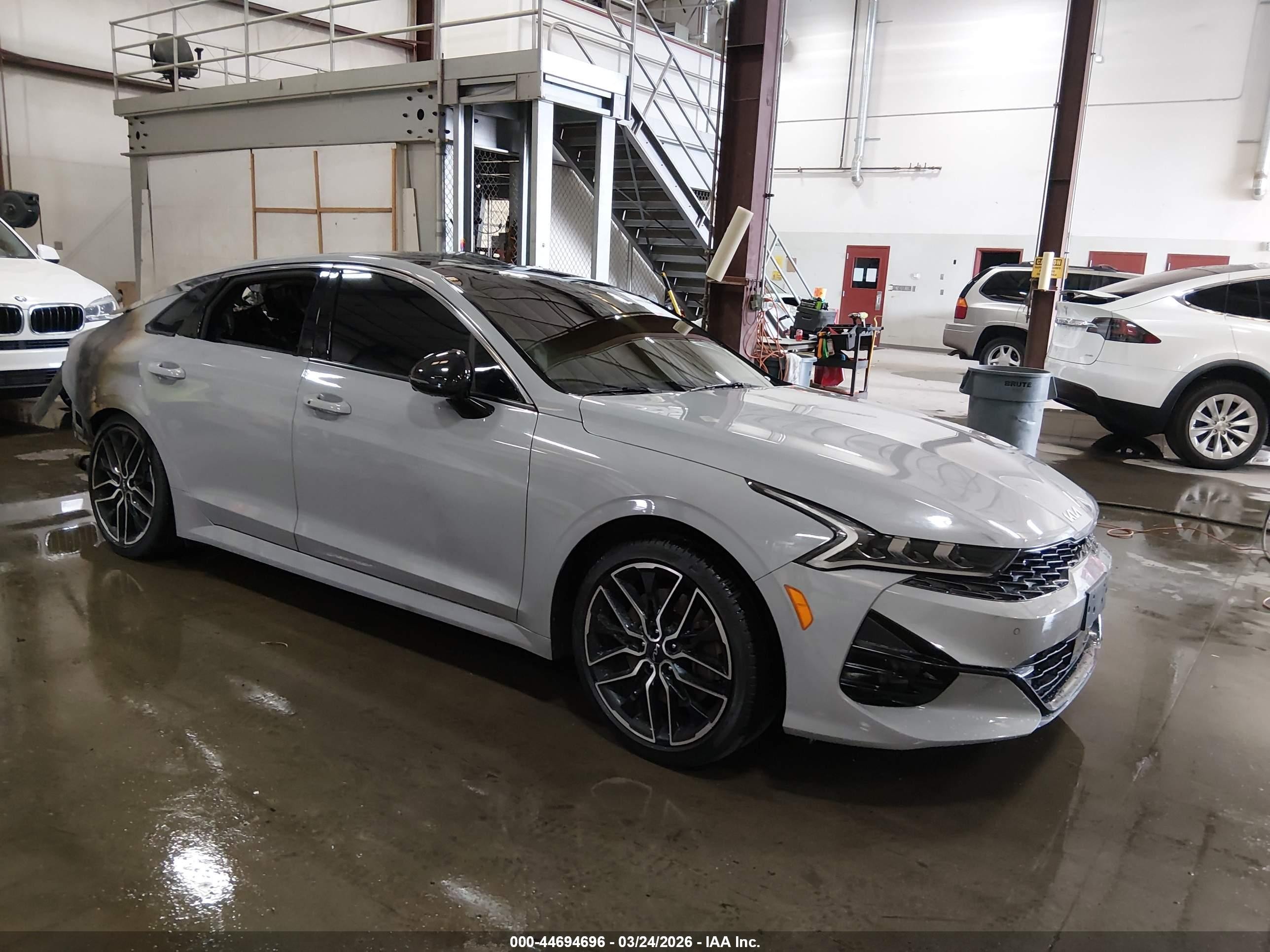 2023 Kia K5 GT, VIN 5XXG44J85PG218278 — Пожар в салоне