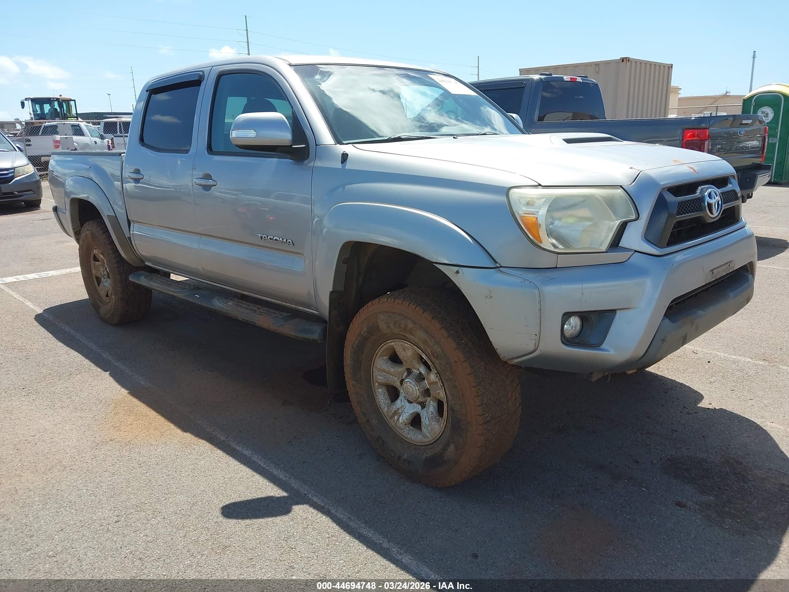 2014 Toyota Tacoma PreRunner, VIN 3TMJU4GNXEM166936 — Water / flood