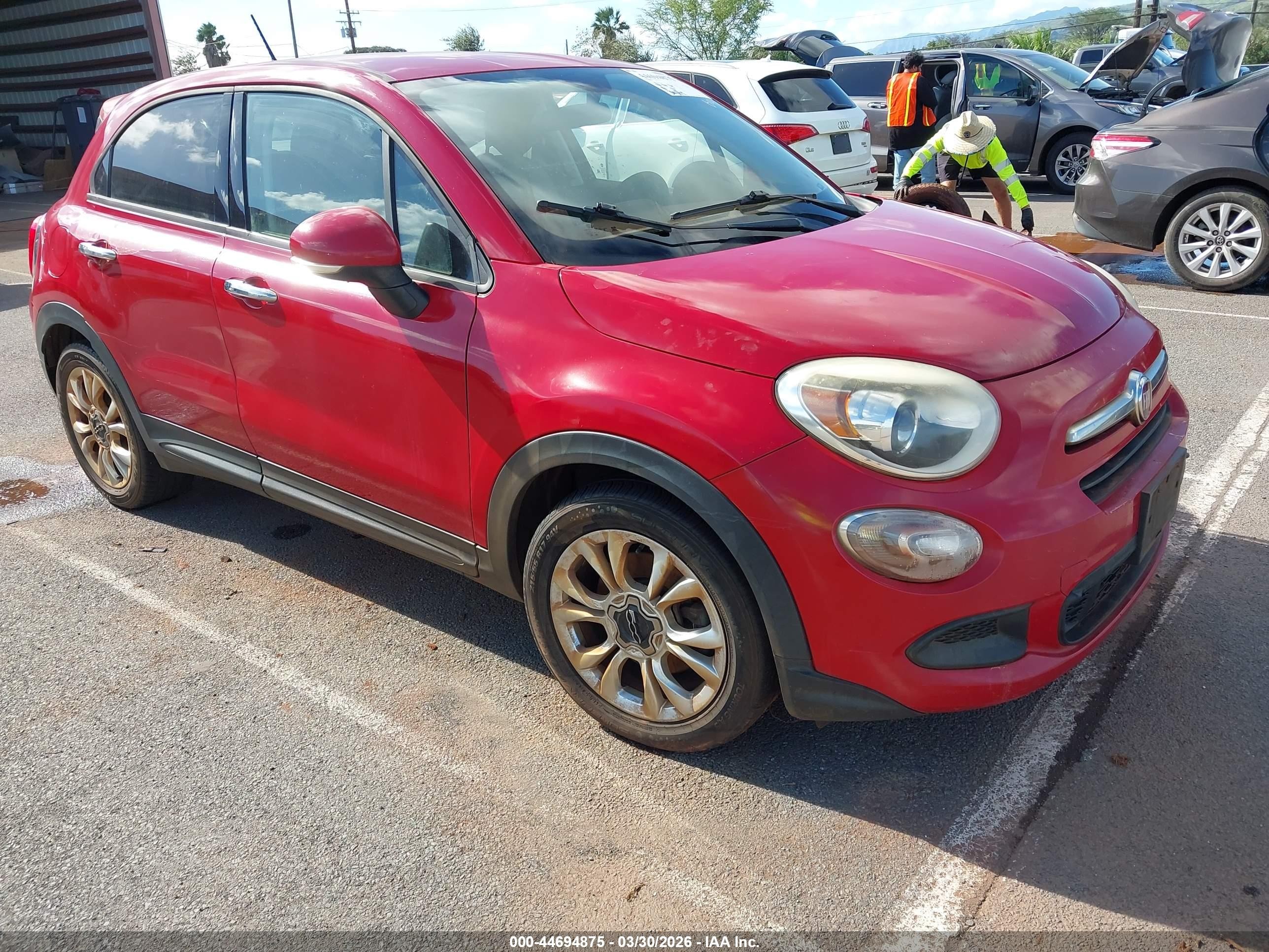 2016 FIAT 500X Easy, VIN ZFBCFXBT3GP469163 — Water / flood