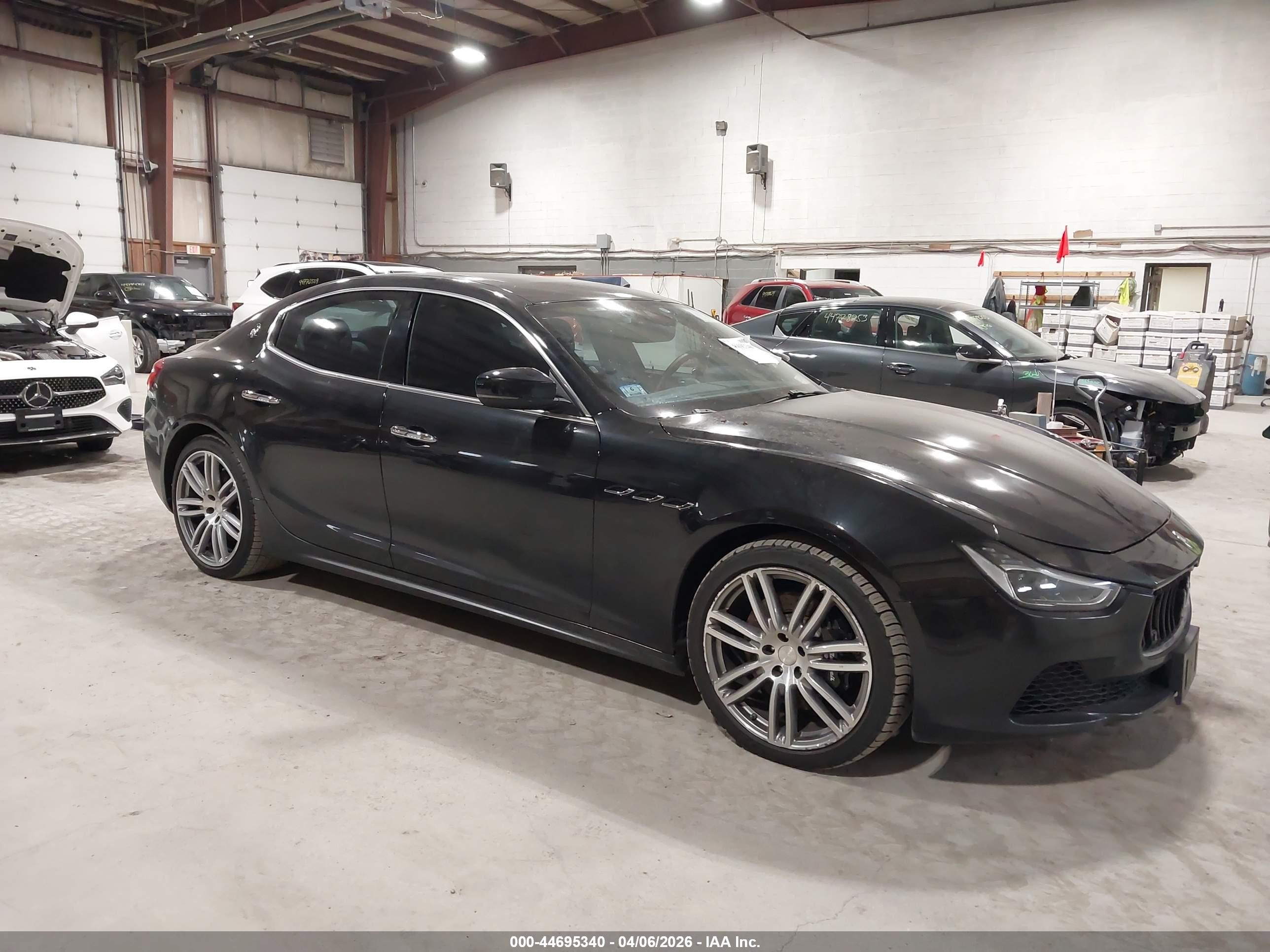 2017 Maserati Ghibli S Q4, VIN ZAM57RTL1H1197614 — Undercarriage