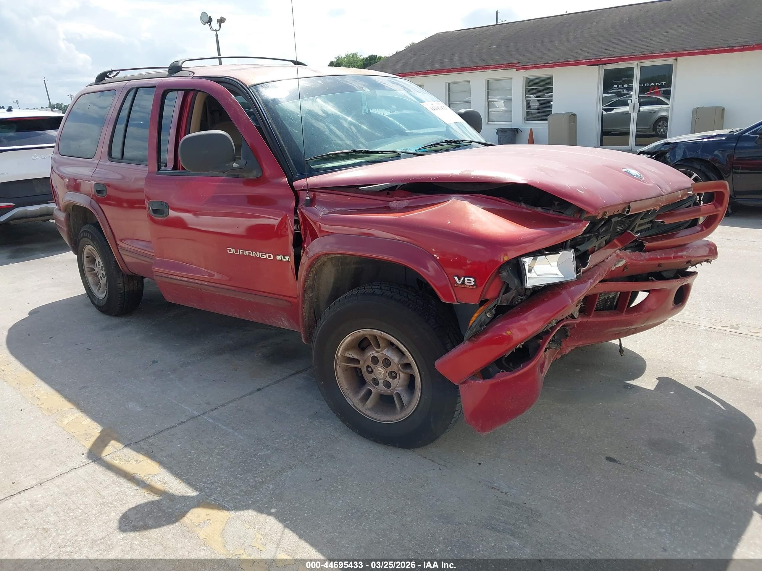 1998 Dodge Durango, VIN 1B4HS28Z9WF181212 — Front end