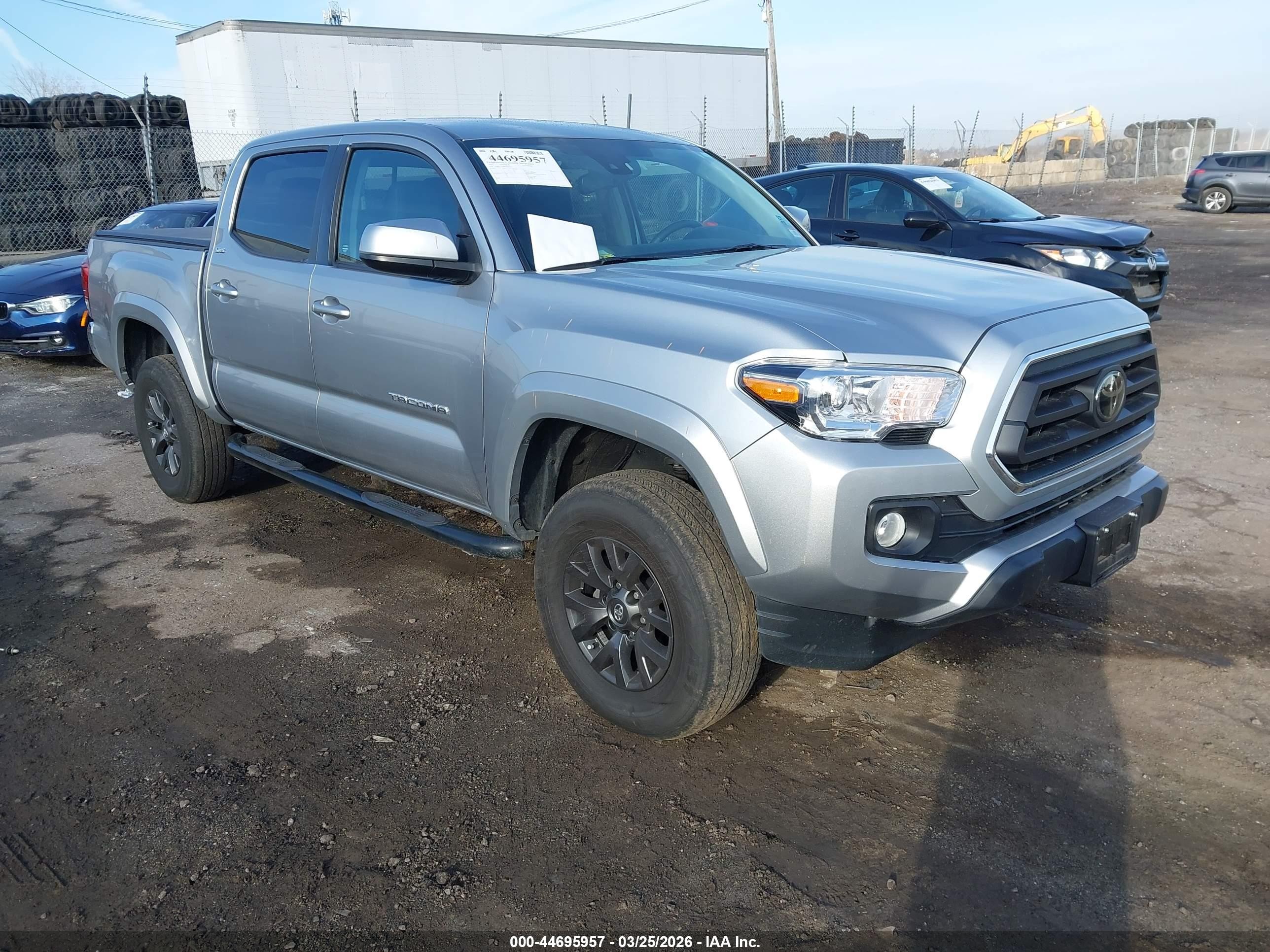 2022 Toyota Tacoma TRD Off Road, VIN 3TMCZ5AN8NM468105 — Fresh water flood