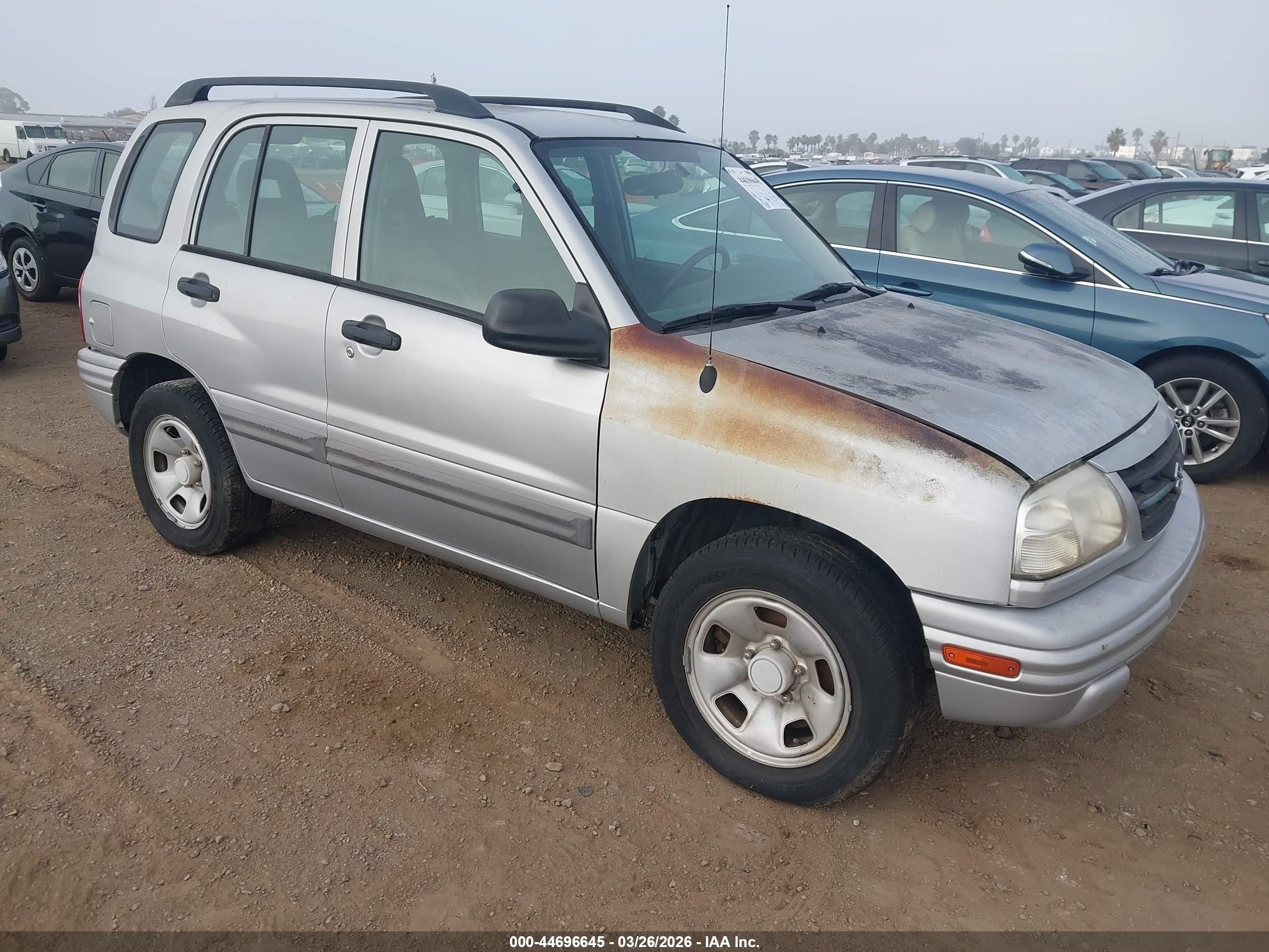 2003 Suzuki Vitara, VIN 2S3TE52V036103369 — Rear end