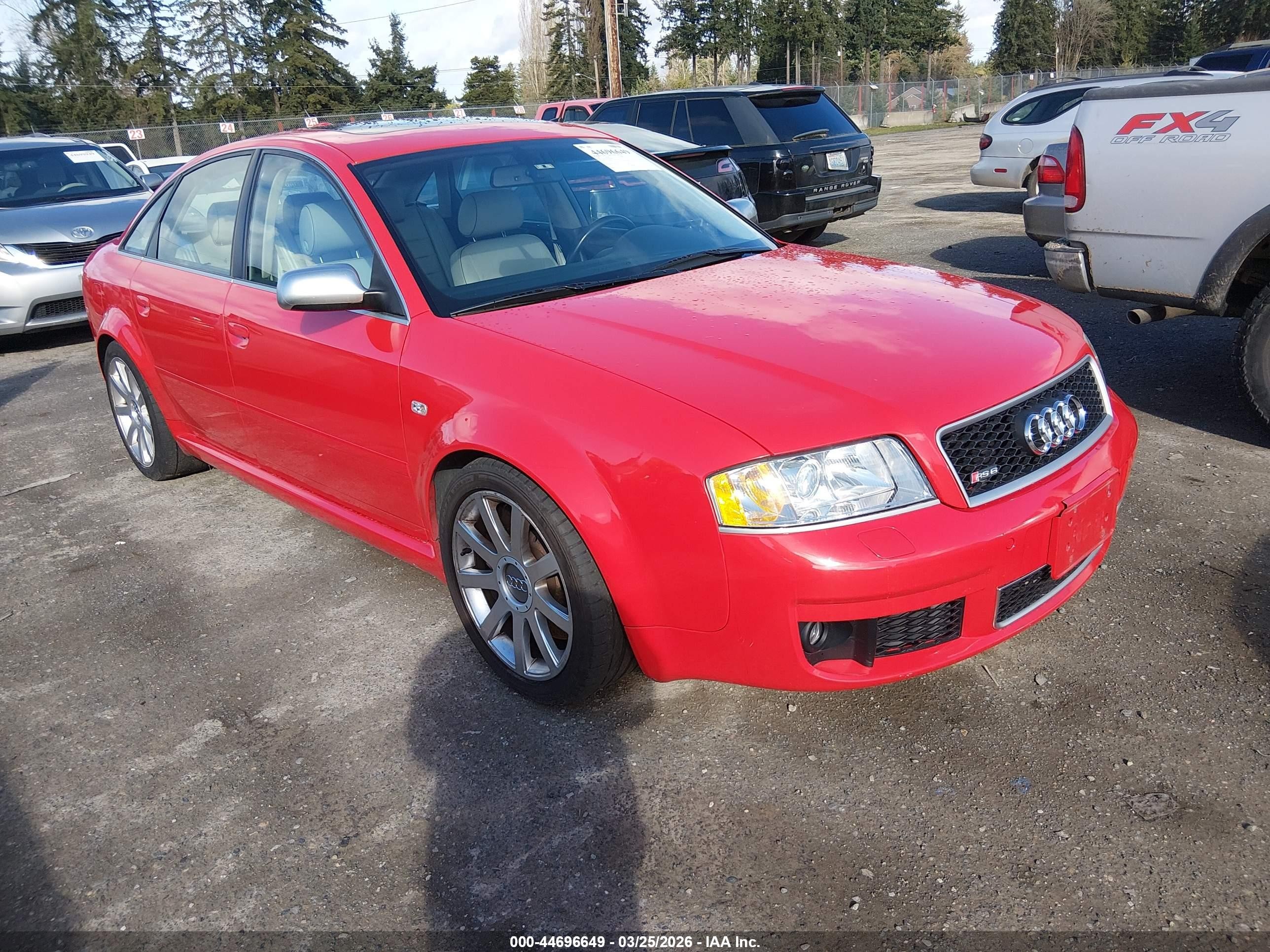 2003 Audi RS 6, VIN WUAPV54B23N904855 — Side