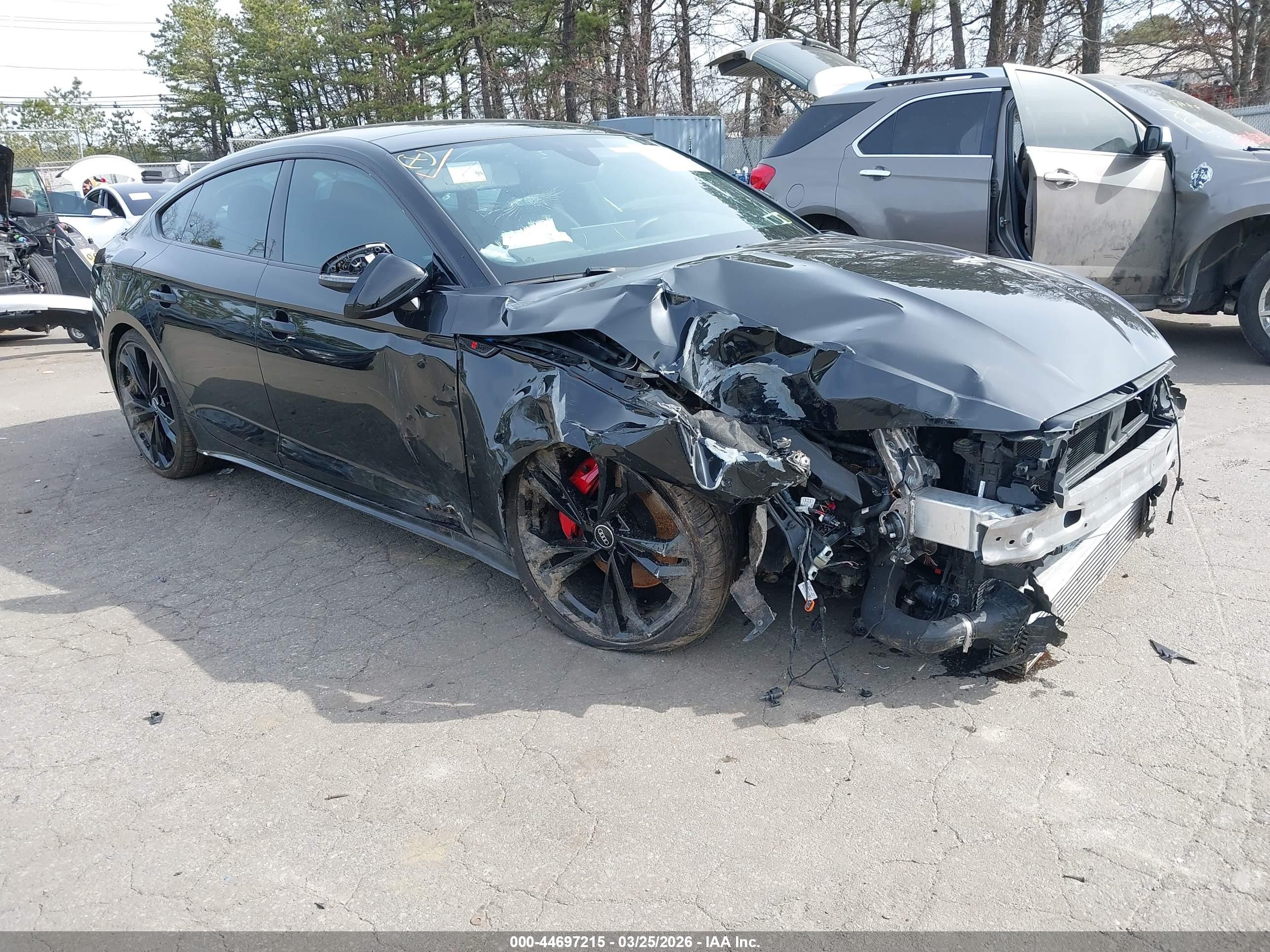 2021 Audi S5 Sportback Premium Plus, VIN WAUC4CF55MA062979 — Опрокидывание