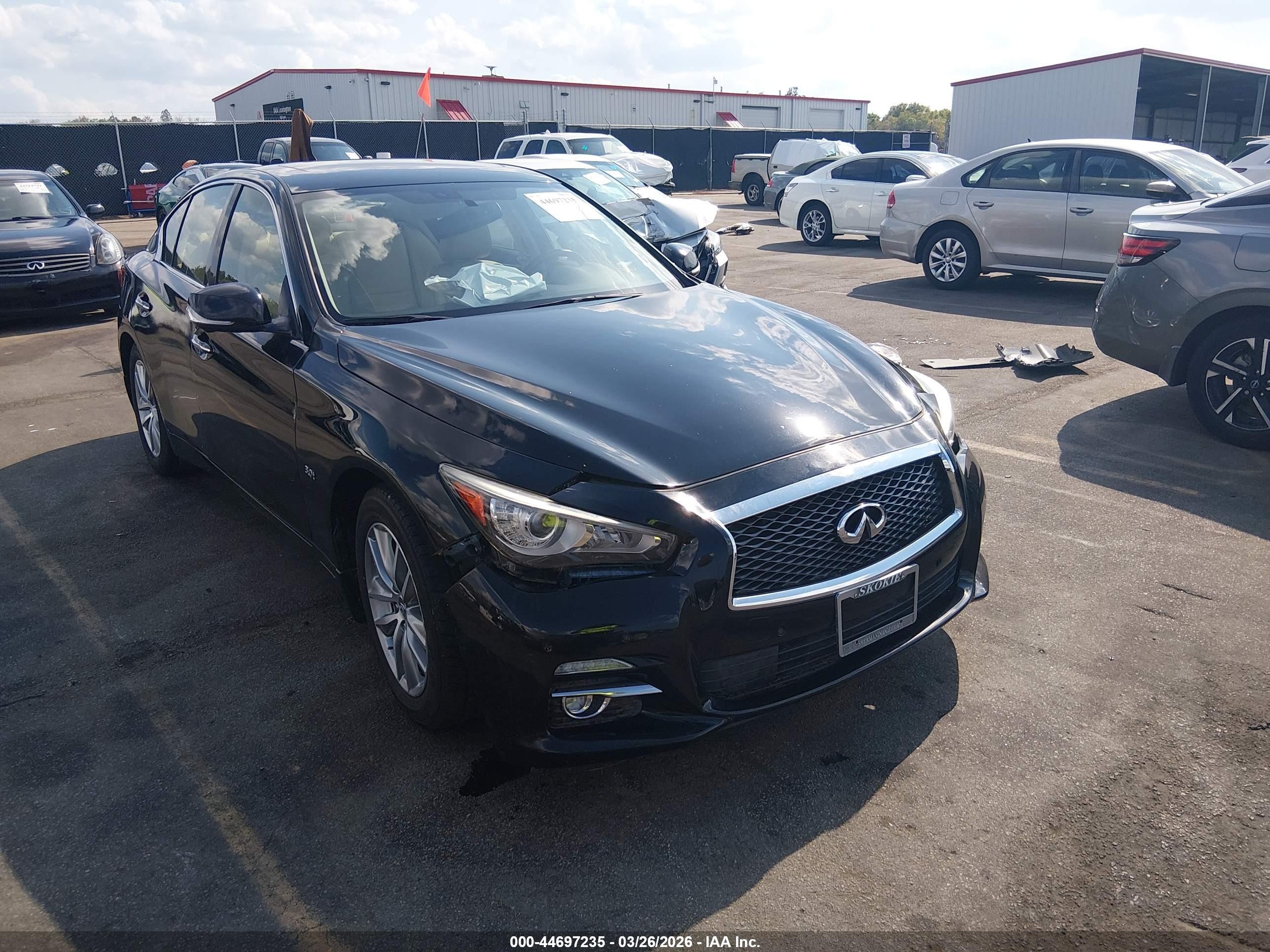 2016 Infiniti Q50 Premium, VIN JN1EV7AR0GM342101 — Electrical