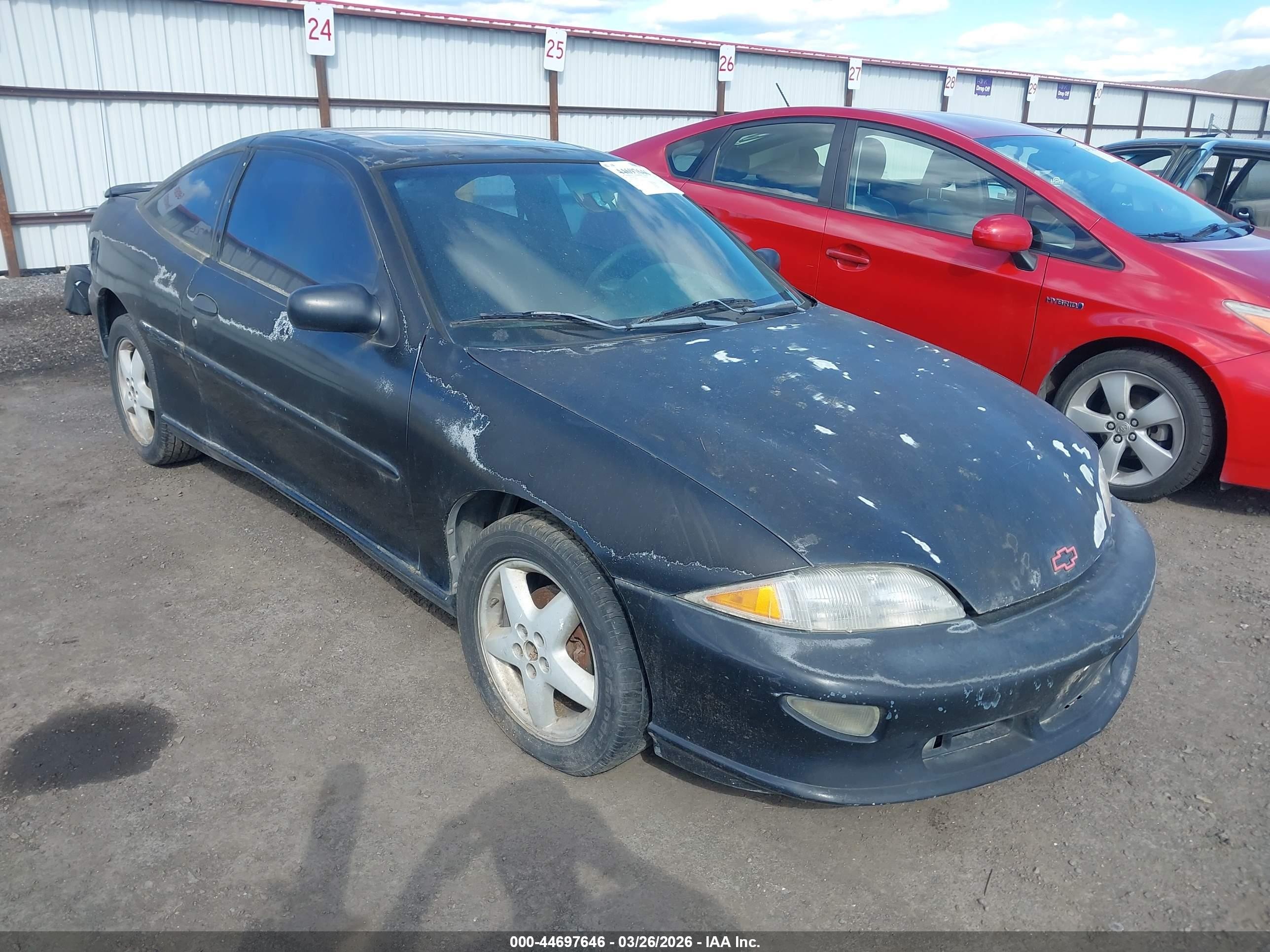 1999 Chevrolet Cavalier, VIN 1G1JF12T5X7166458 — Normal wear