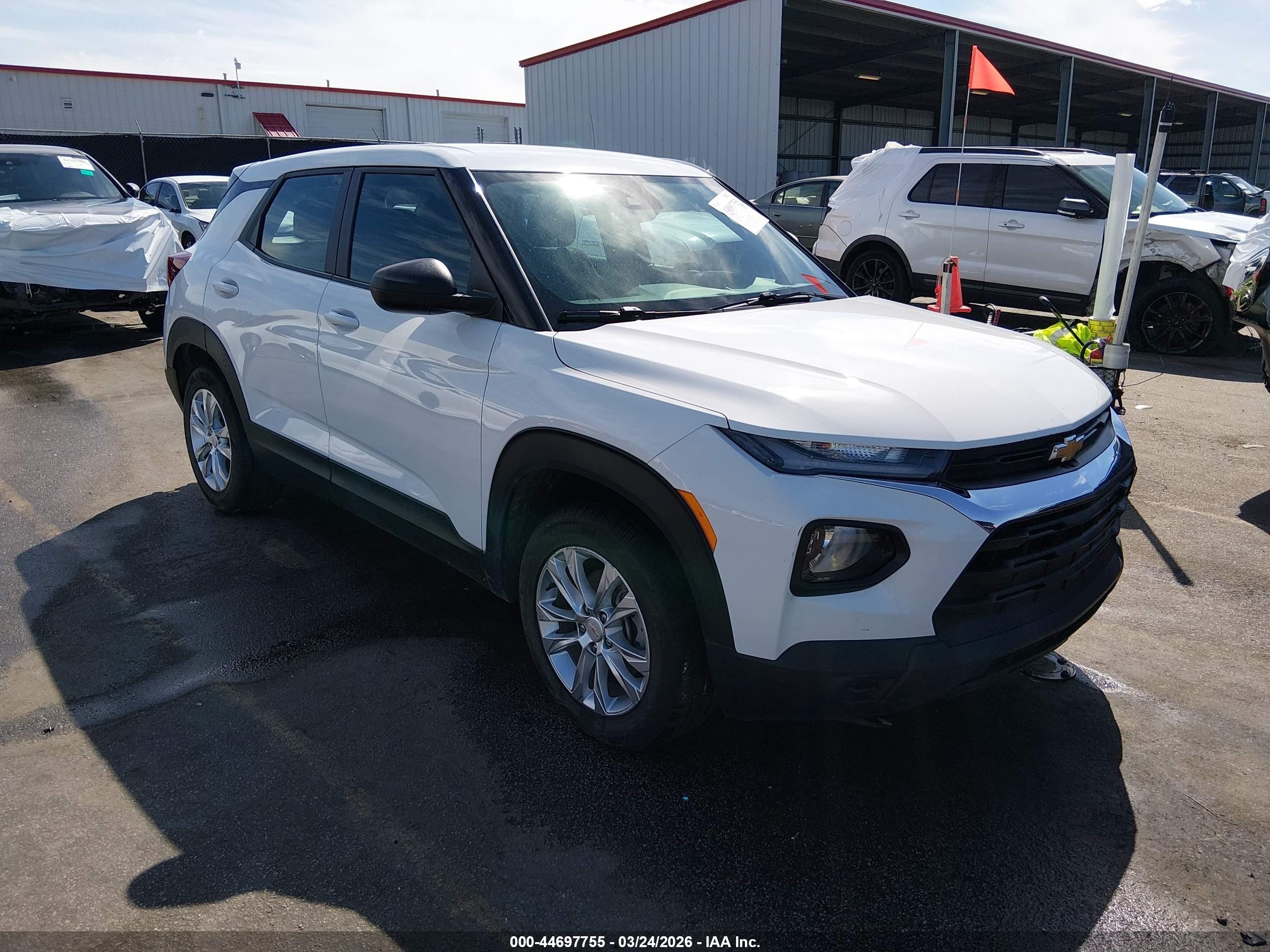 2023 Chevrolet TrailBlazer LS, VIN KL79MMS25PB079937 — Rear end