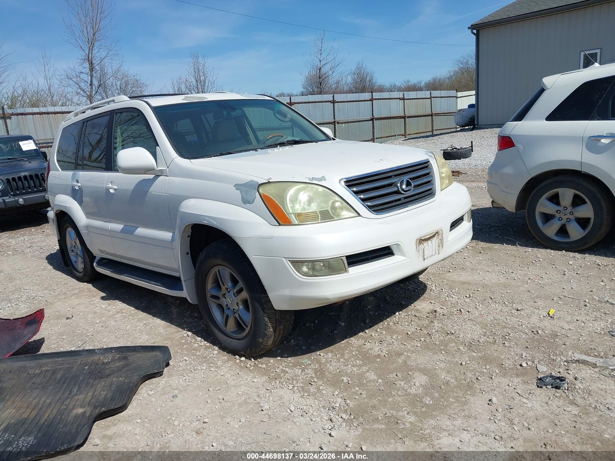 2004 Lexus GX 470, VIN JTJBT20X740058778 — Normal wear