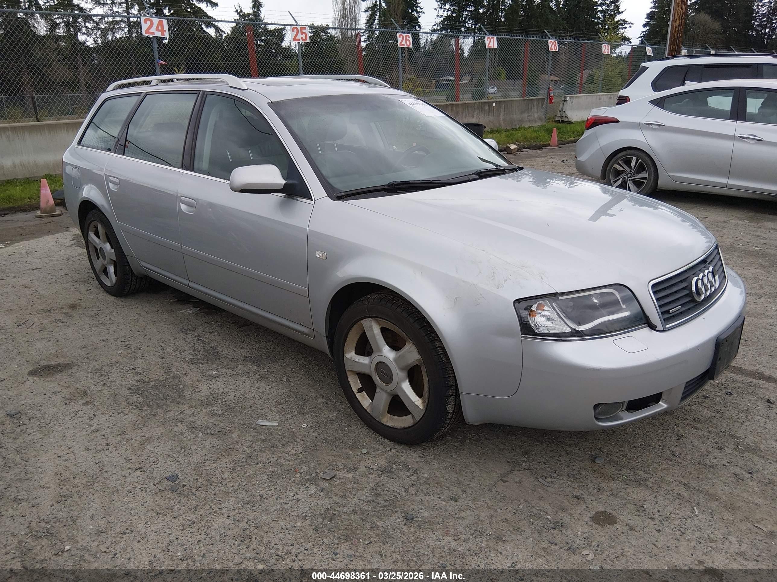 2004 Audi A6 3.0L, VIN WAUVT64B24N104345 — Side