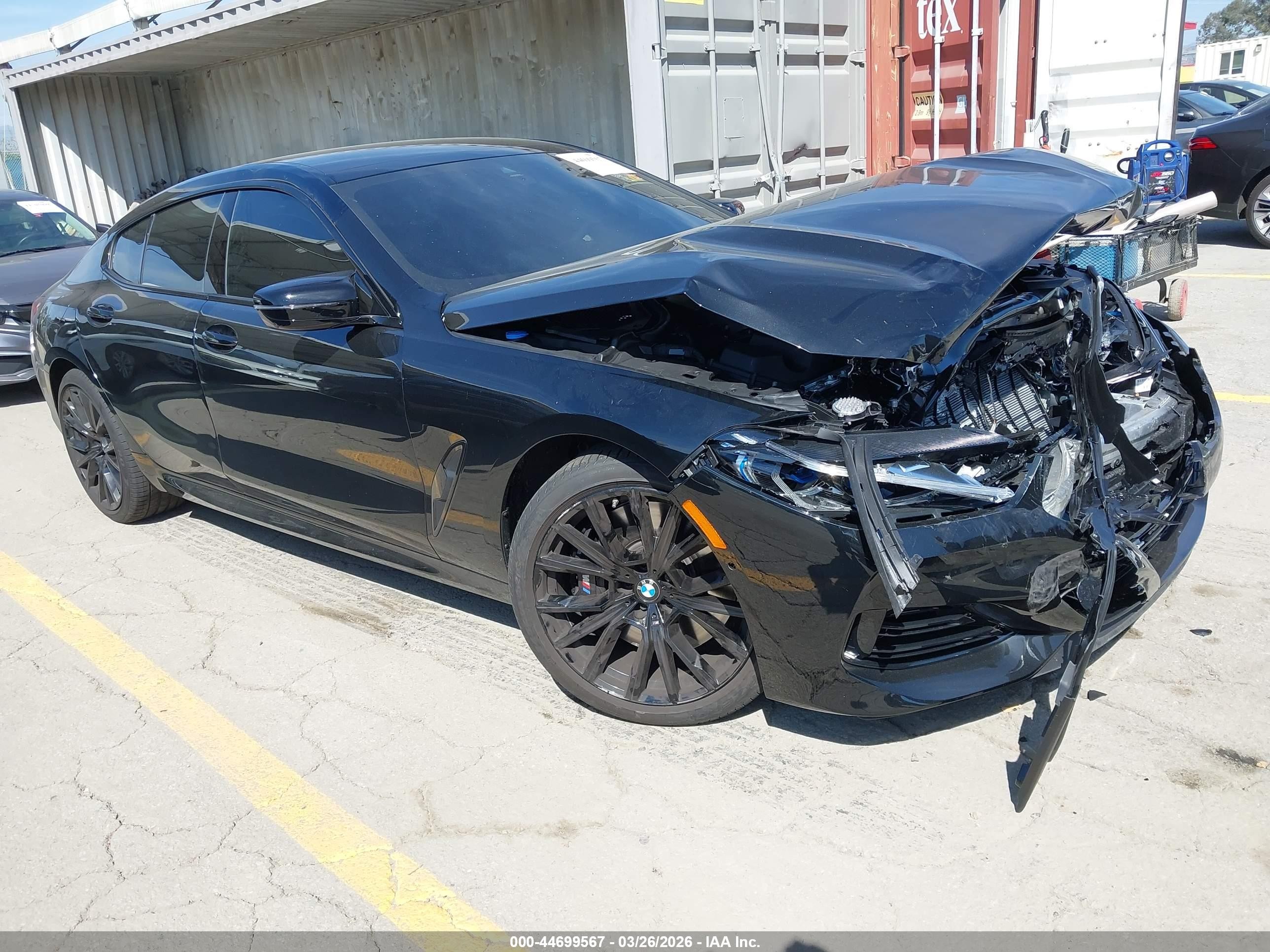 2026 BMW 8 Series M850i, VIN WBAGV8C02TCW85192 — Front end