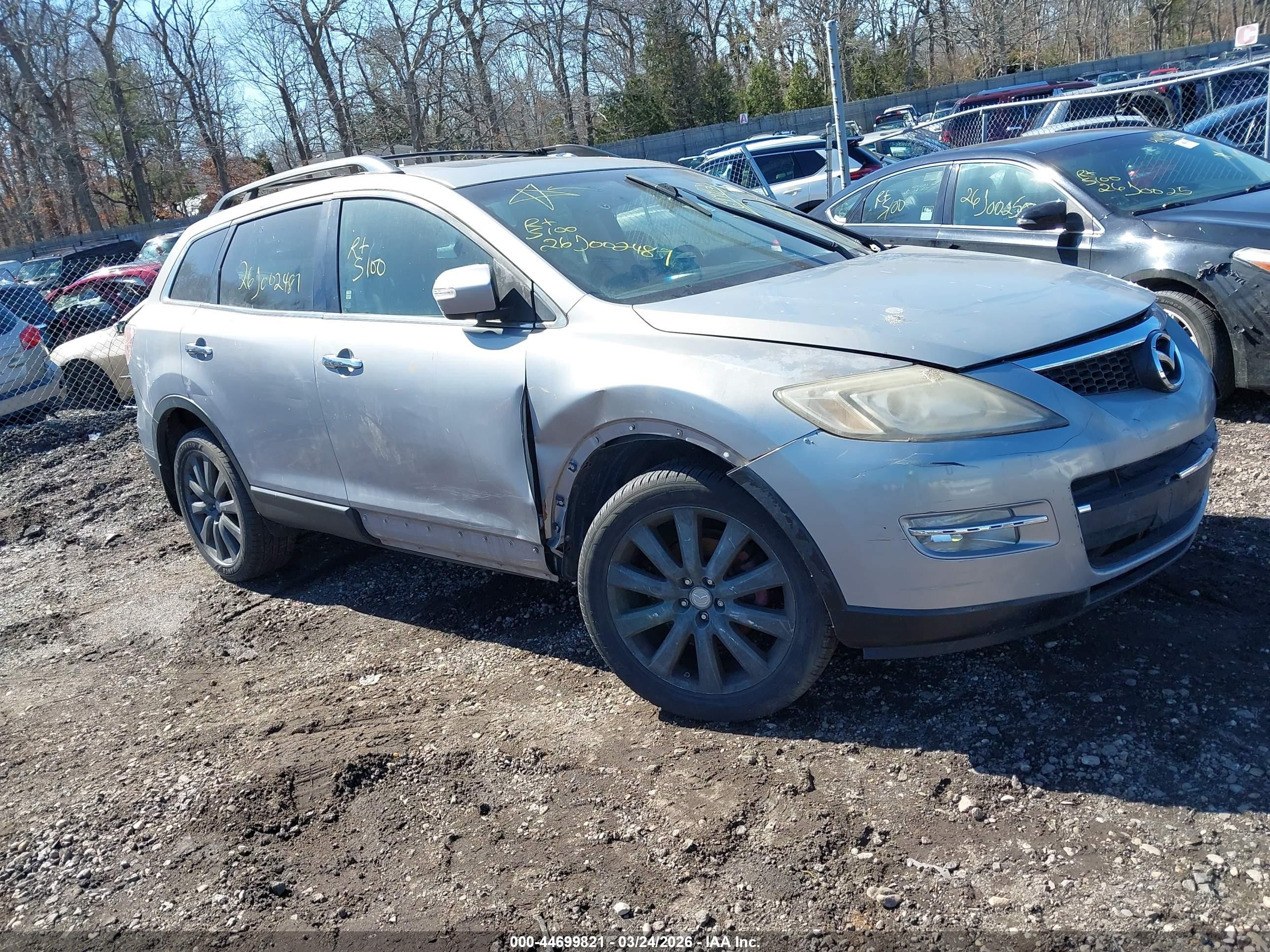 2008 Mazda CX-9 Grand Touring, VIN JM3TB38V880132385 — Side