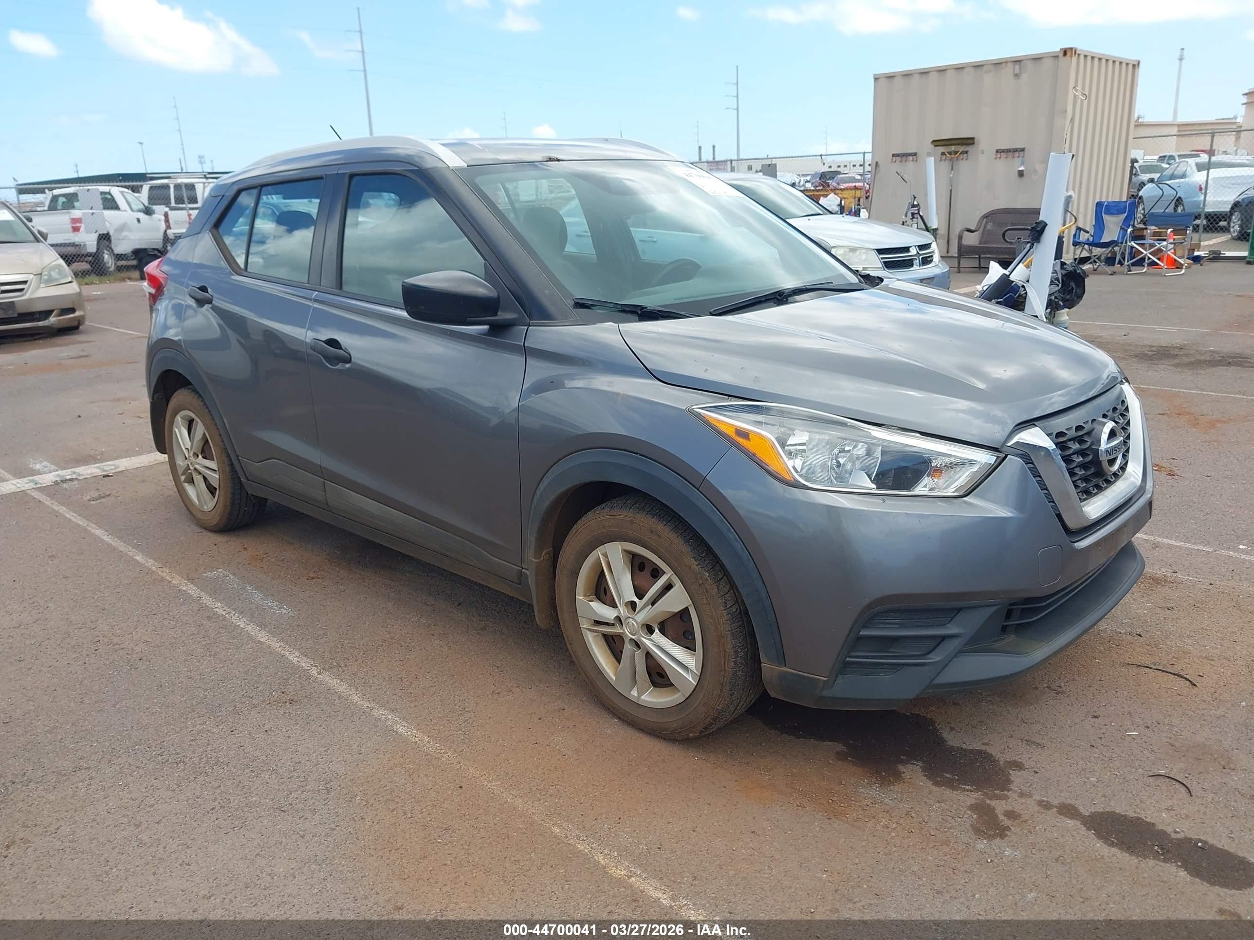 2018 Nissan Kicks SR, VIN 3N1CP5CU4JL536073 — Вода / потоп
