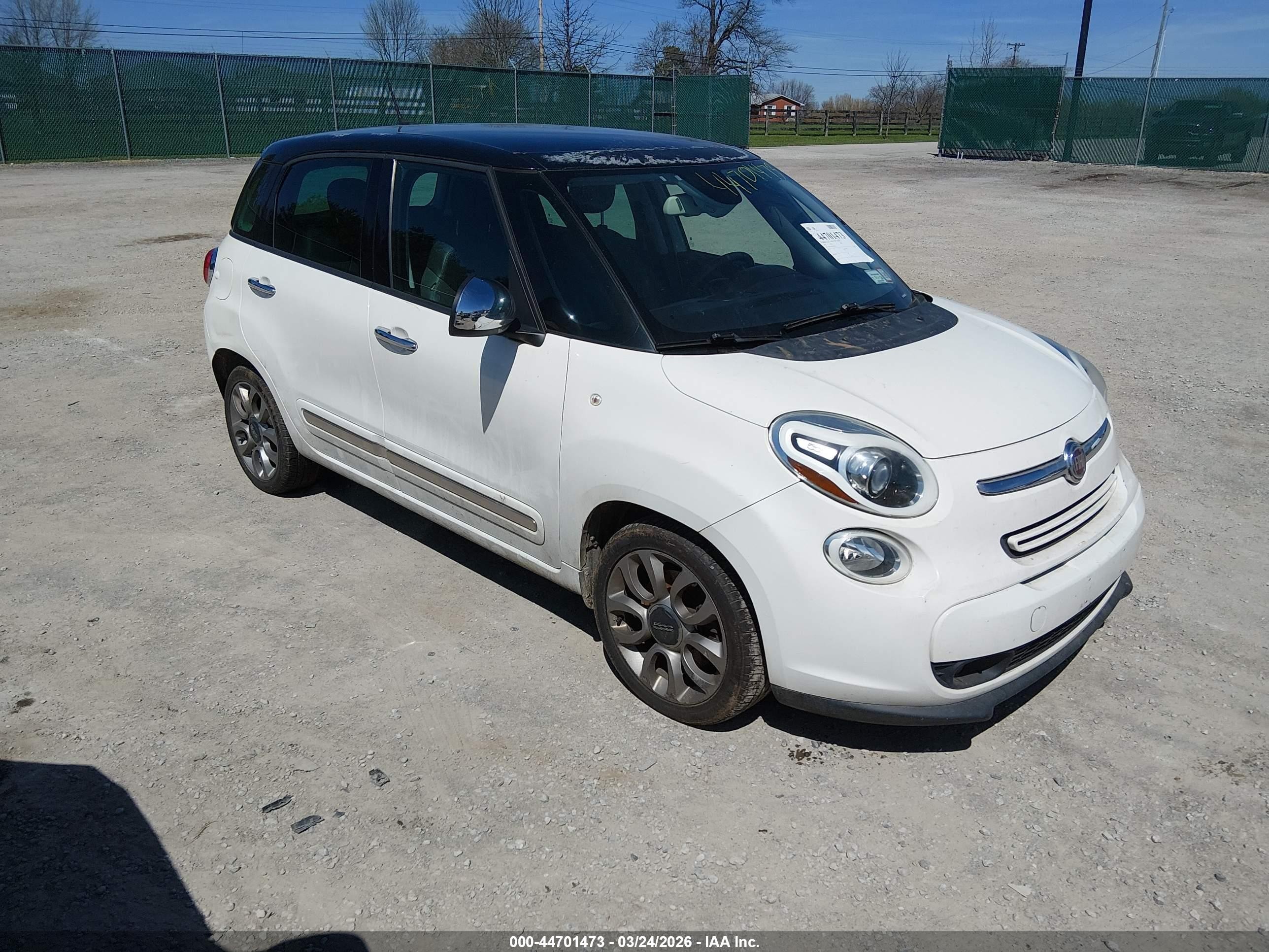 2014 FIAT 500L Lounge, VIN ZFBCFACH5EZ004022 — Крыша