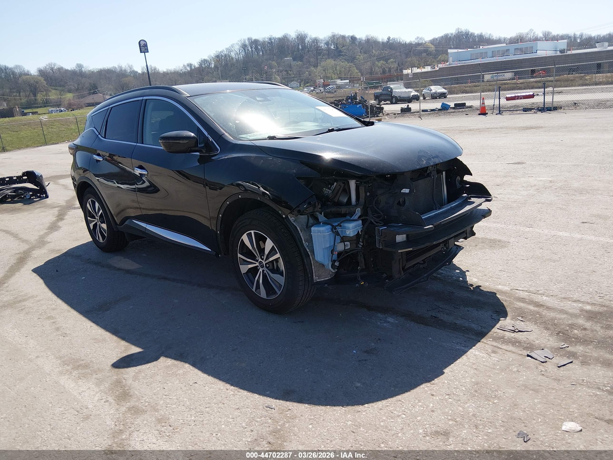 2023 Nissan Murano SV, VIN 5N1AZ2BJ2PC136193 — Front end