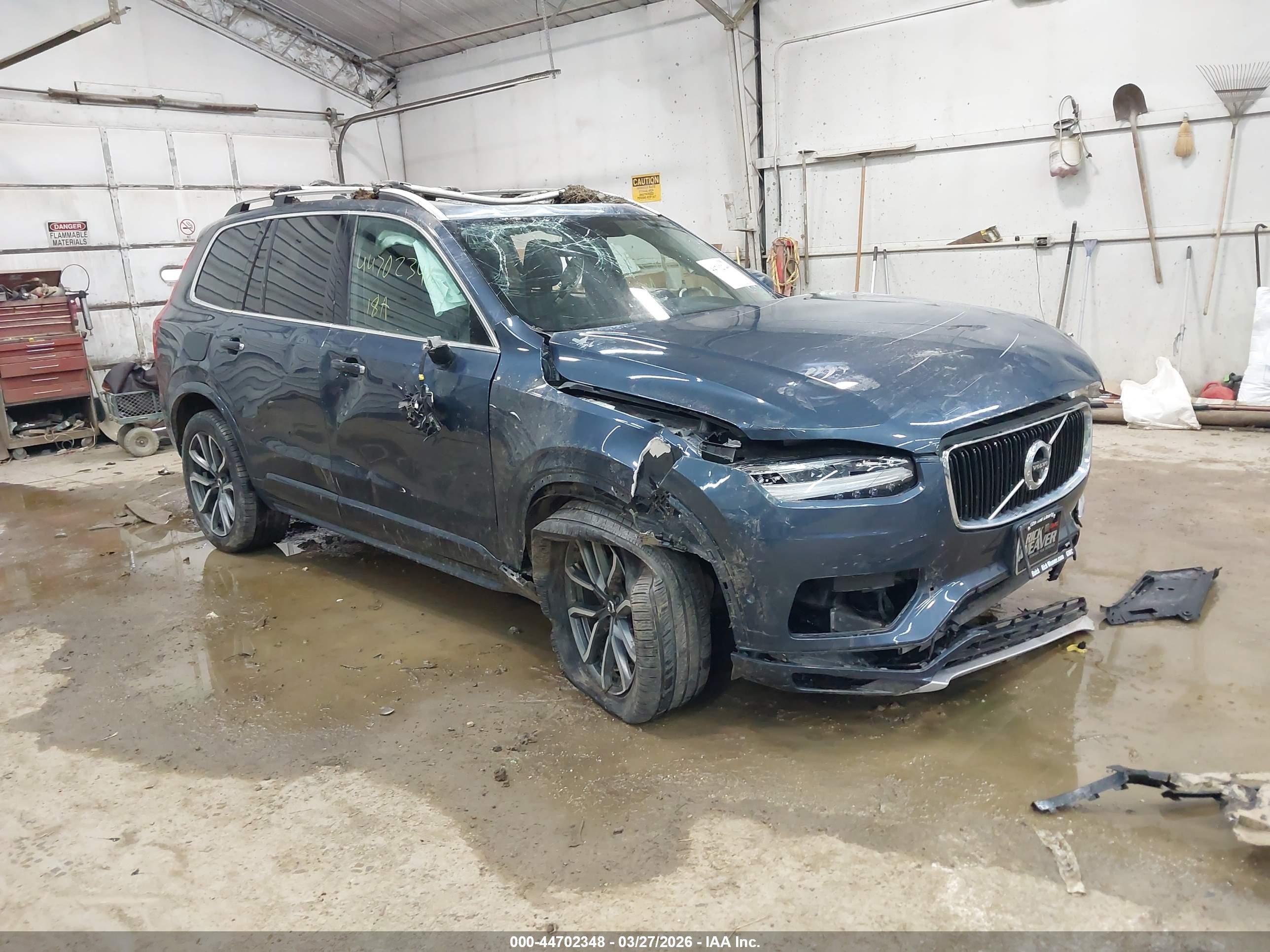 2018 Volvo XC90 Momentum, VIN YV4102PK6J1375052 — Rollover