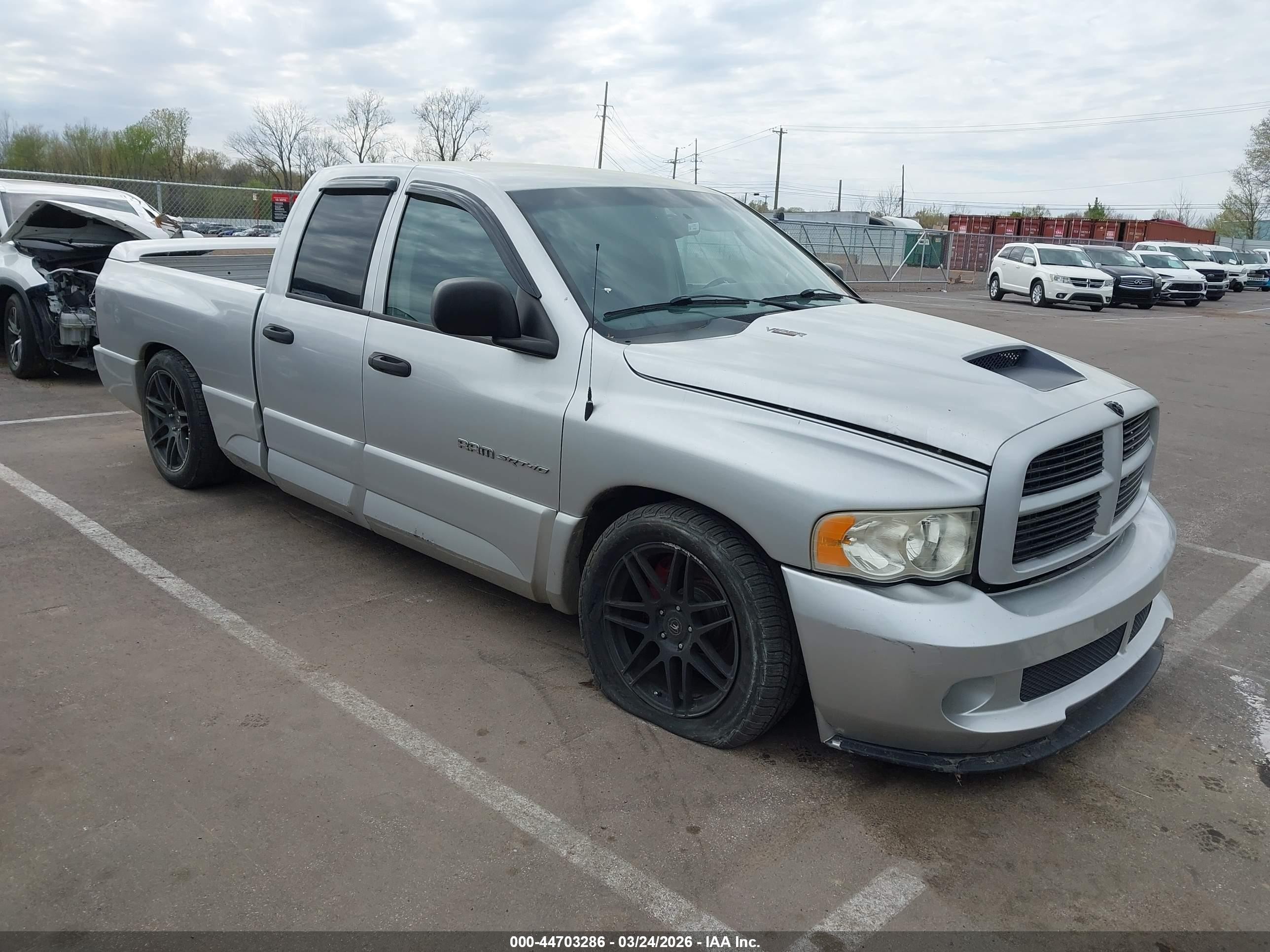 2005 Dodge Ram, VIN 3D7HA18H55G746212 — Днище