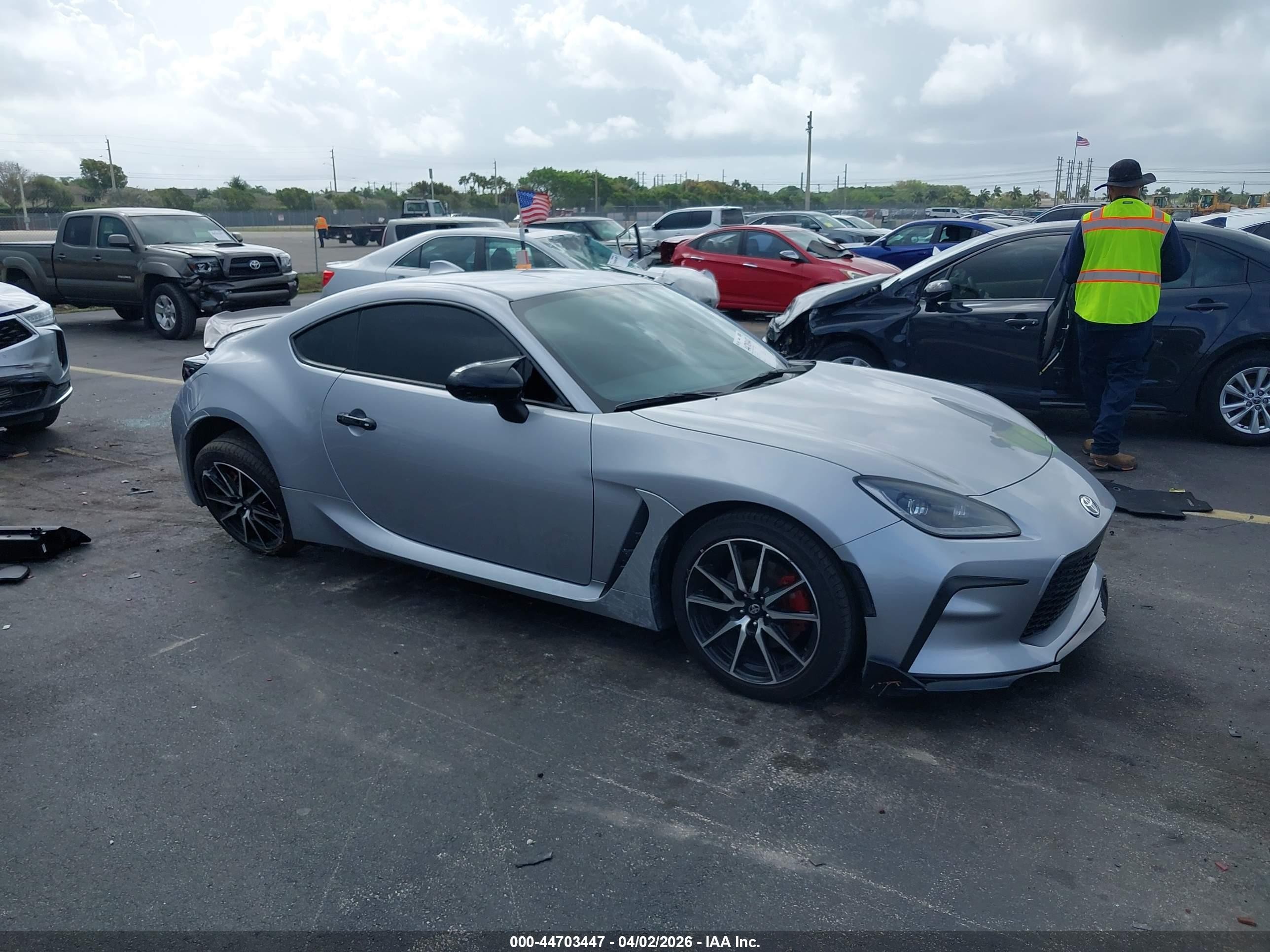 2024 Toyota 86, VIN JF1ZNBB13R8759949 — Undercarriage
