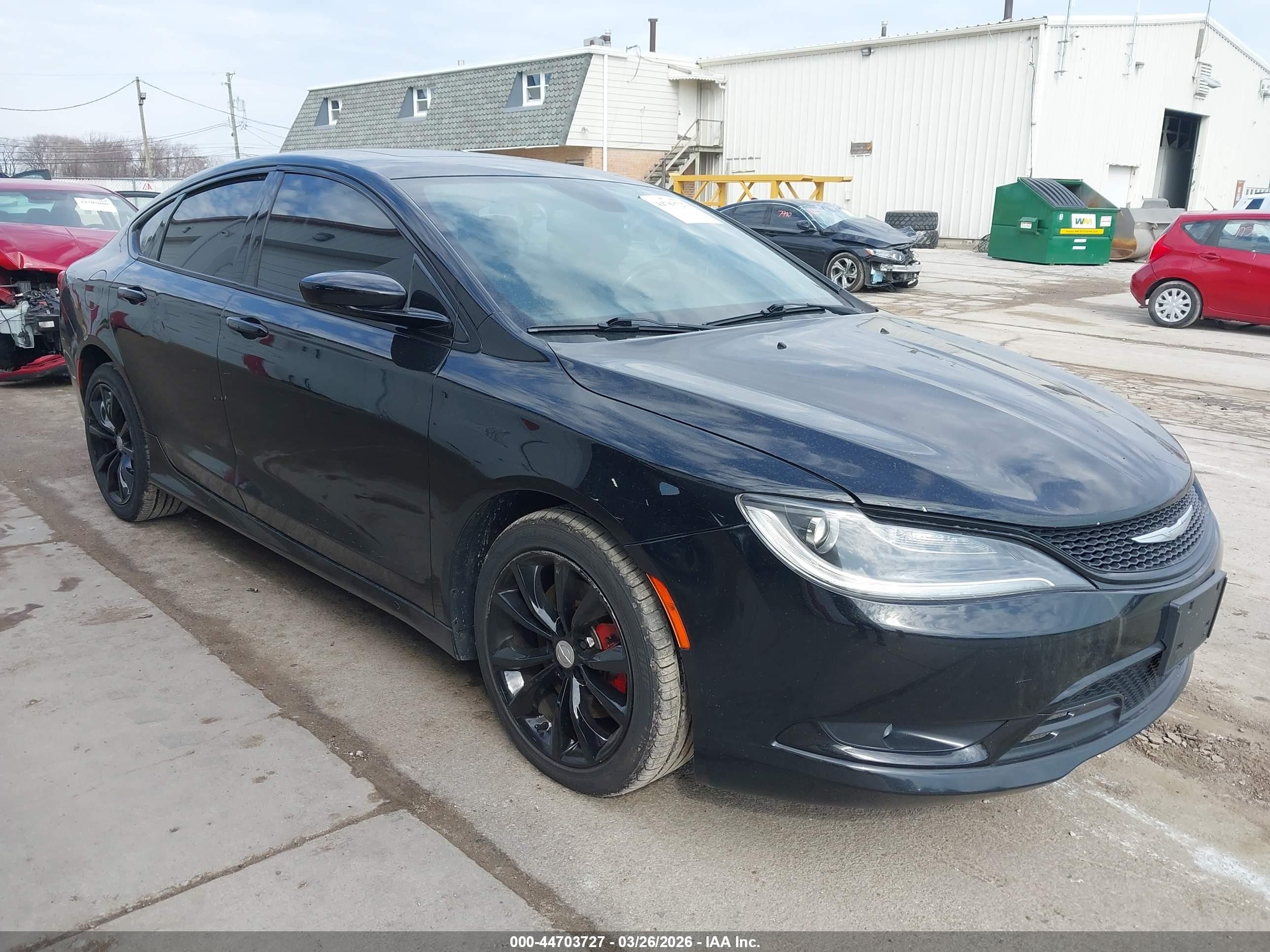 2015 Chrysler 200 S, VIN 1C3CCCDG6FN664851 — Not stated