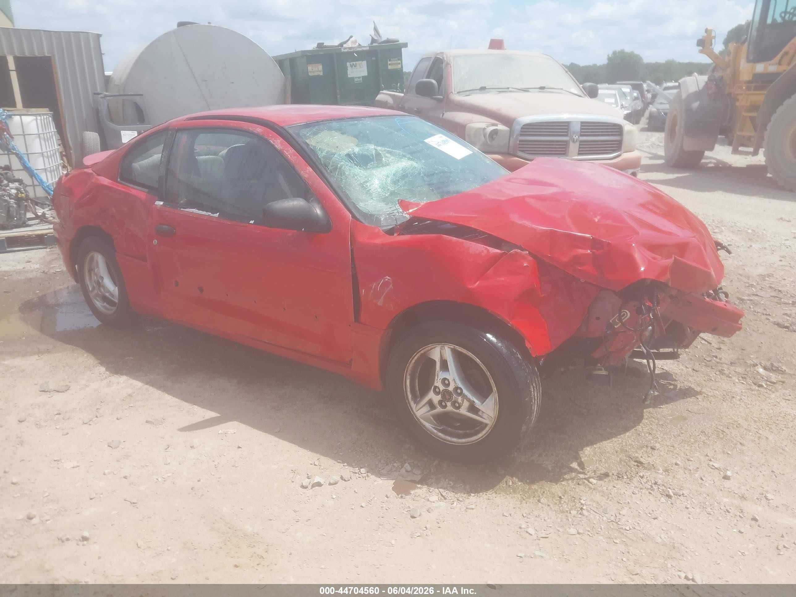 2004 Pontiac Sunfire, VIN 1G2JB12F547298178 — По всему кузову