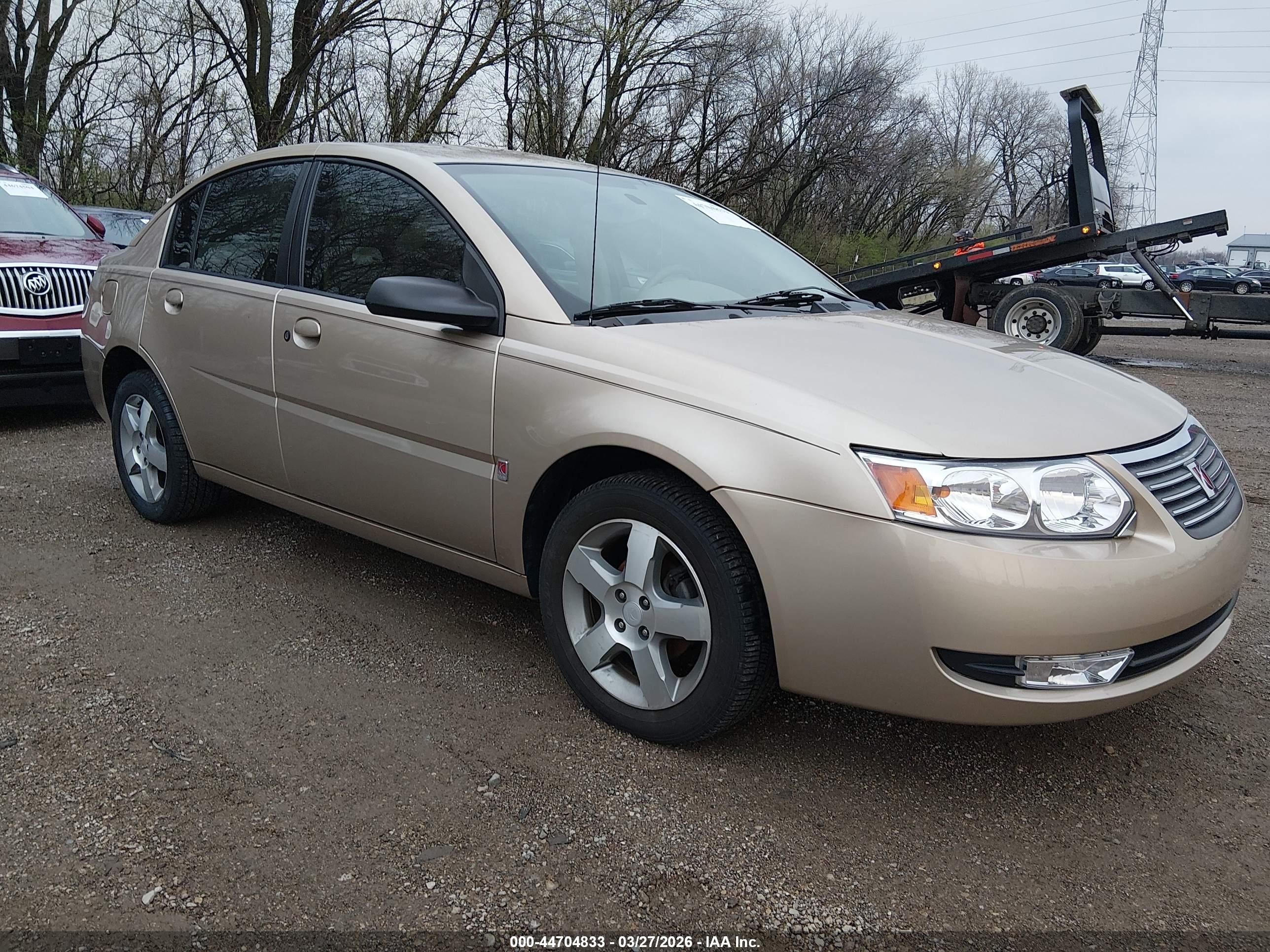 2007 Saturn ION ION 3, VIN 1G8AL55F07Z180862 — Front end