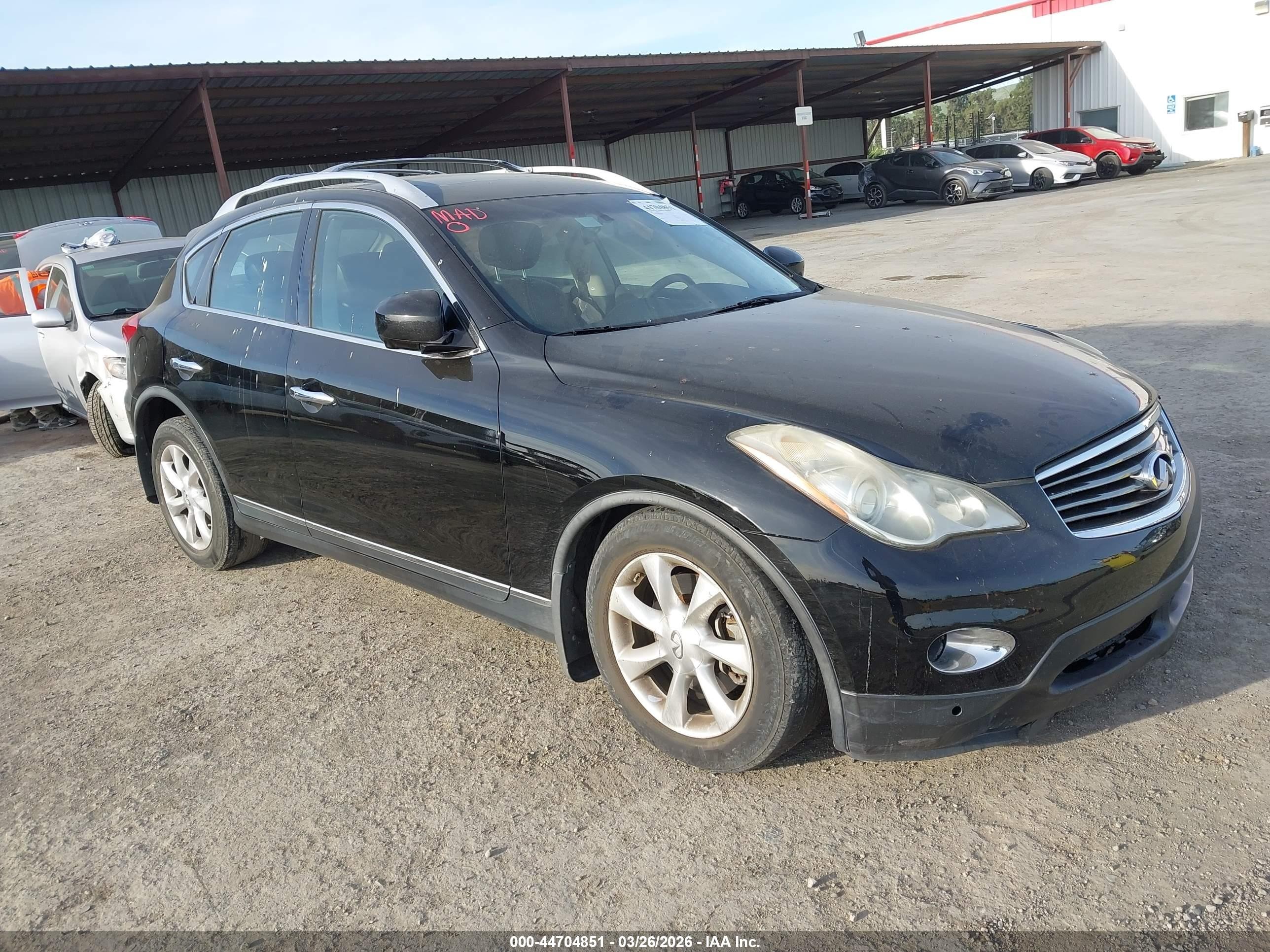 2009 Infiniti EX Journey, VIN JNKAJ09E89M900830 — Front end