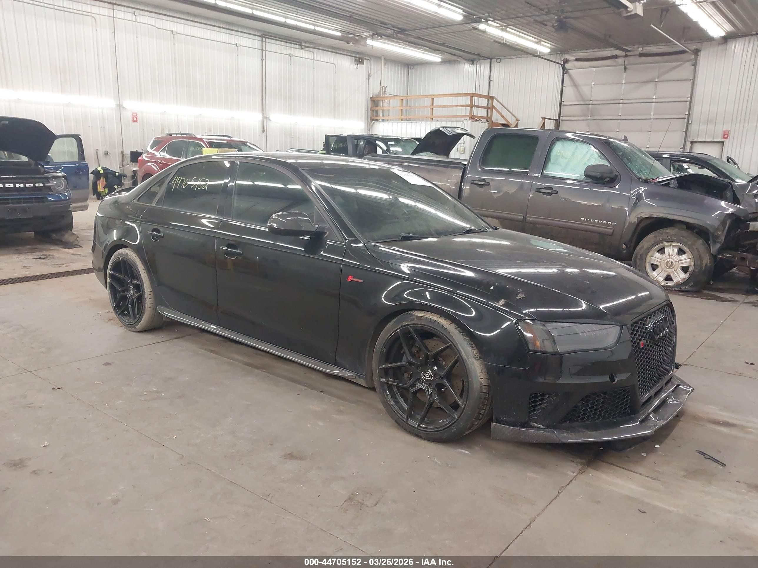2016 Audi S4 Premium Plus, VIN WAUBGAFL5GA009600 — Перед