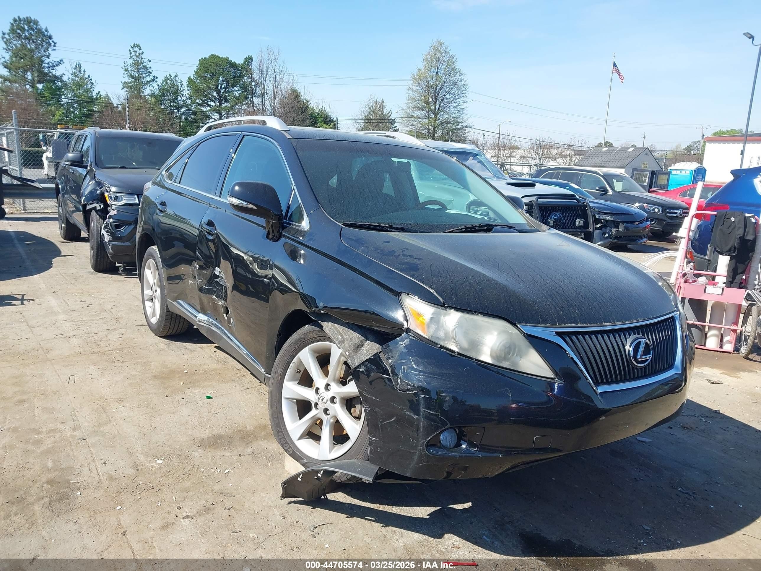 2010 Lexus RX 350, VIN 2T2ZK1BA4AC005301 — Side