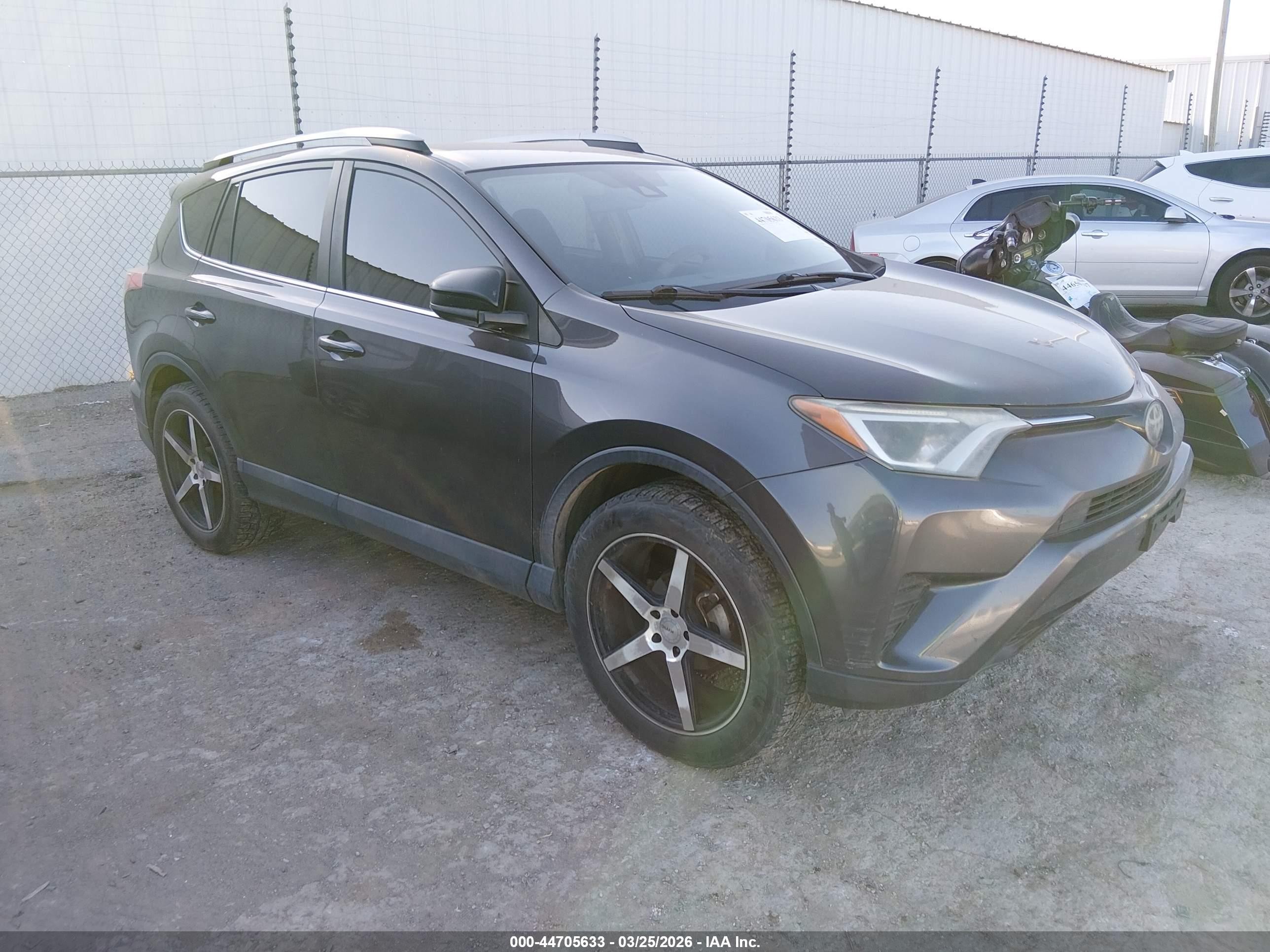 2017 Toyota RAV4 LE, VIN 2T3ZFREV7HW349209 — Front end