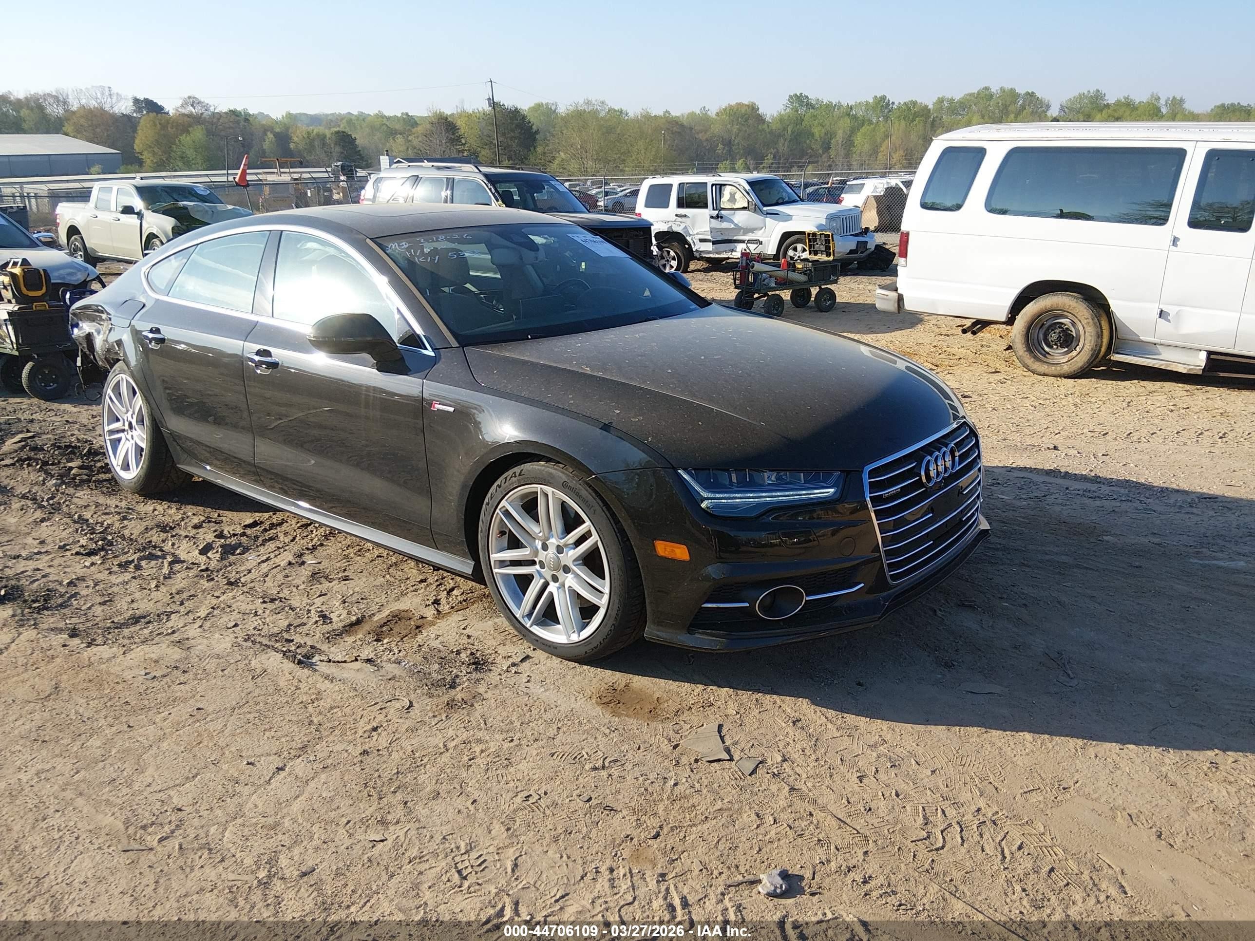 2017 Audi A7 Premium Plus, VIN WAUW2AFC9HN069891 — Rear end