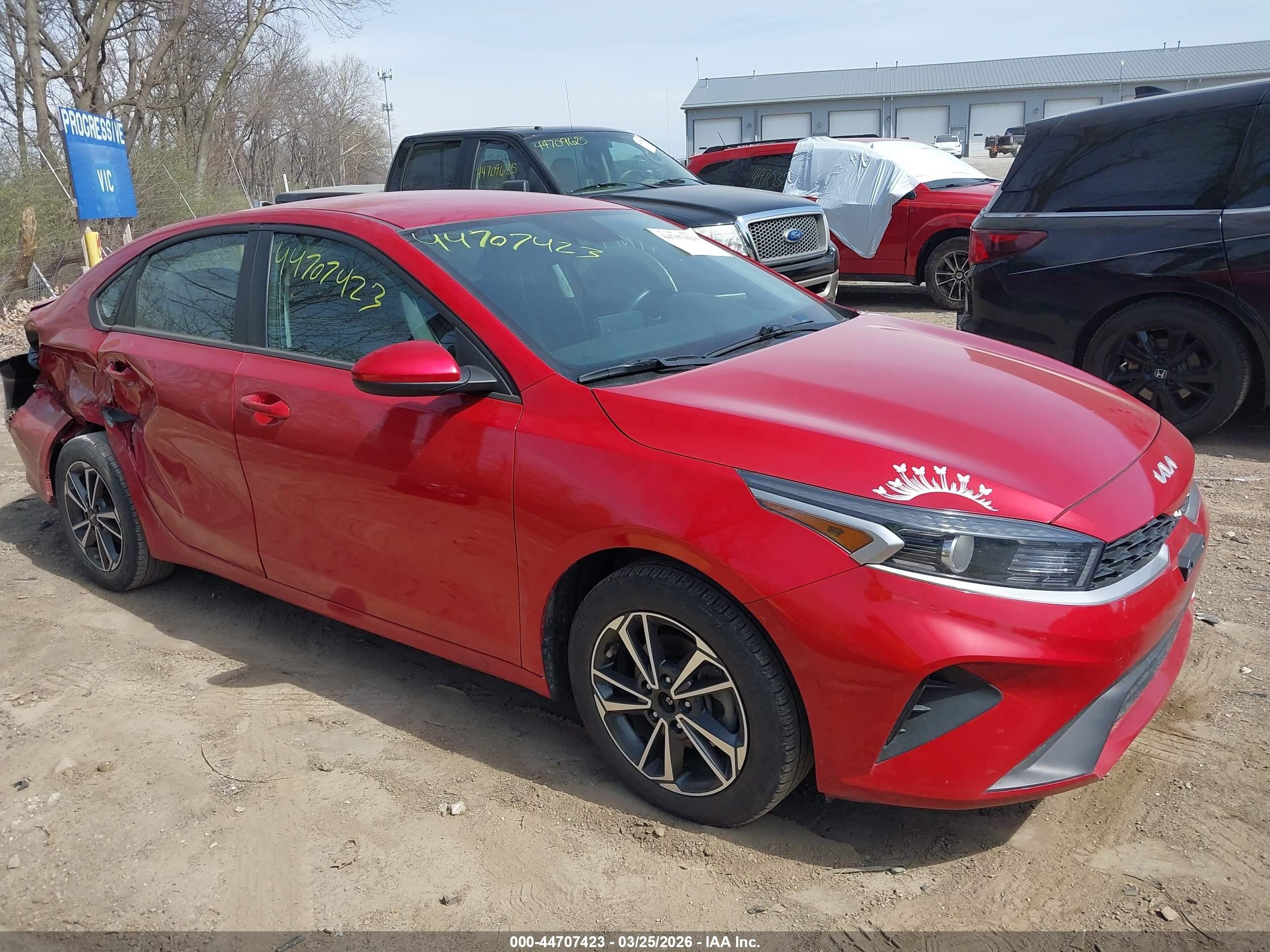 2023 Kia Forte LXS, VIN 3KPF24AD2PE596999 — Rear end
