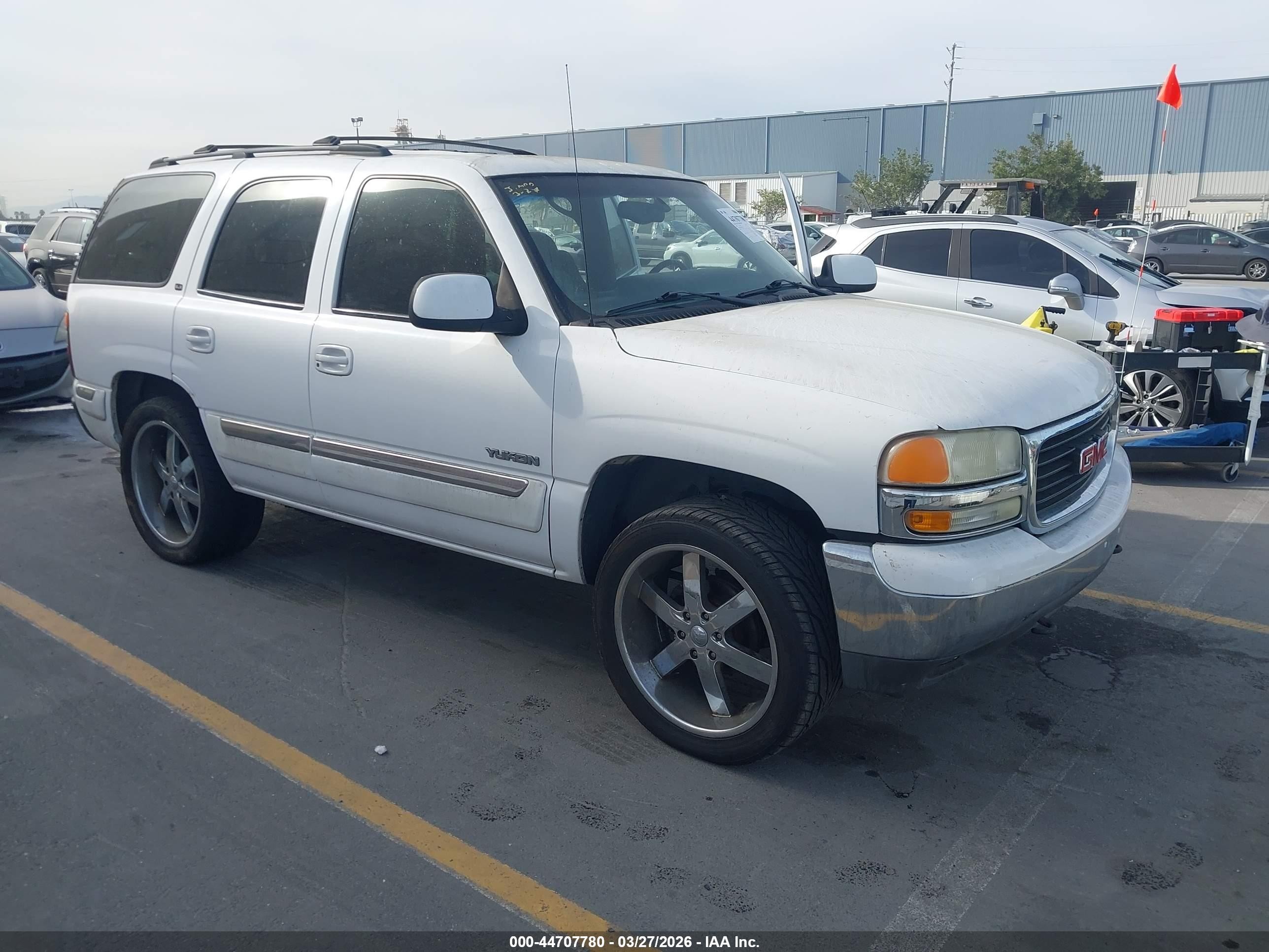 2002 GMC Yukon SLT, VIN 1GKEK13T62R193690 — Theft recovery