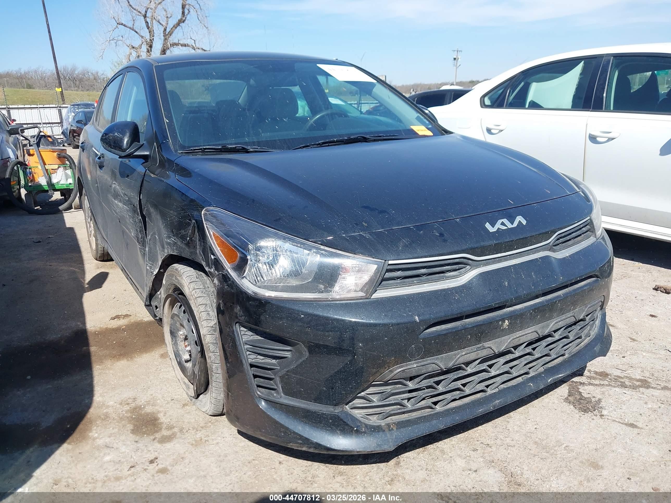 2023 Kia Rio LX, VIN 3KPA24AD7PE564897 — Side