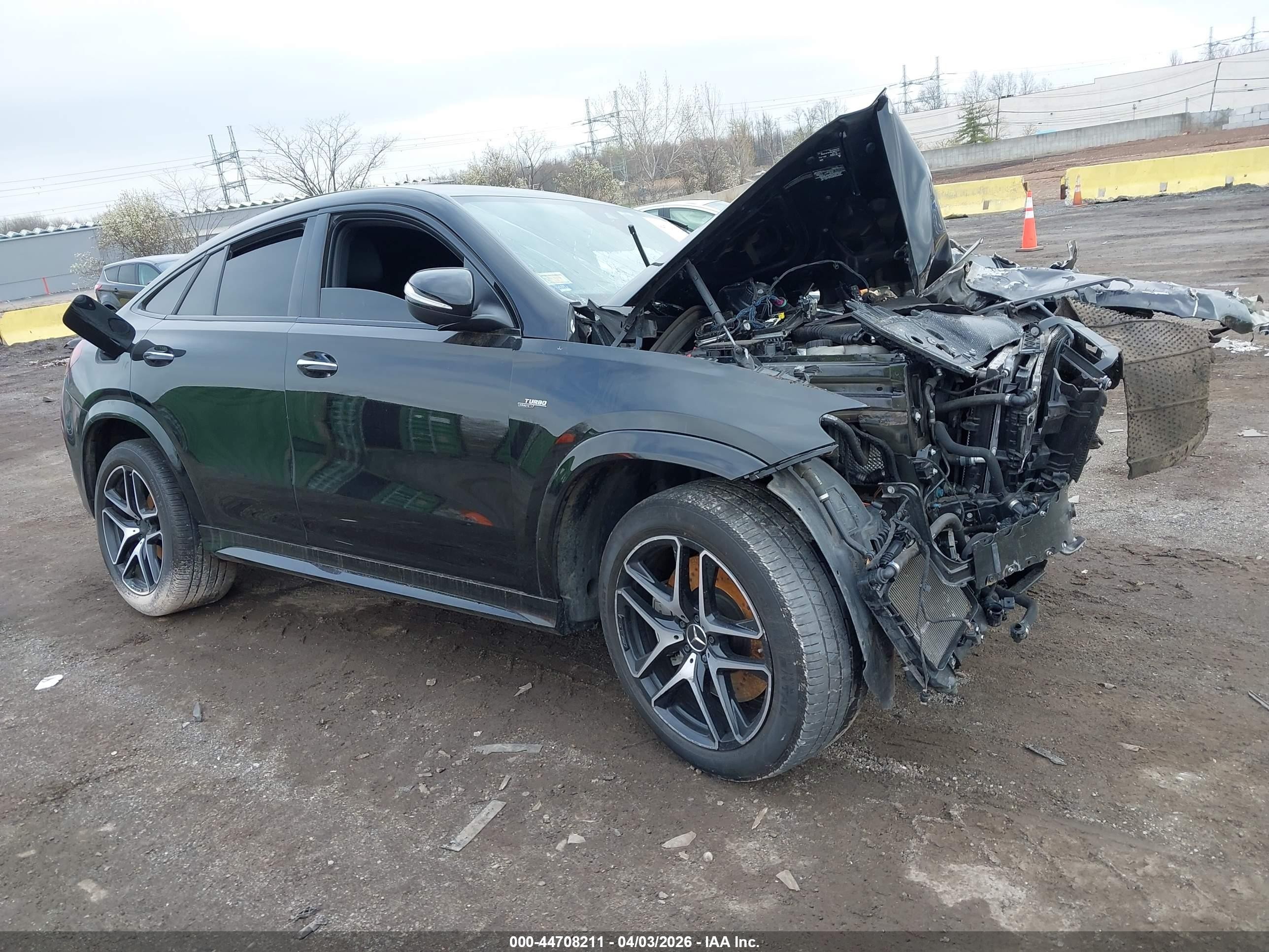 2023 Mercedes-Benz GLE 53 AMG, VIN 4JGFD6BB5PA876451 — Фото с аукциона