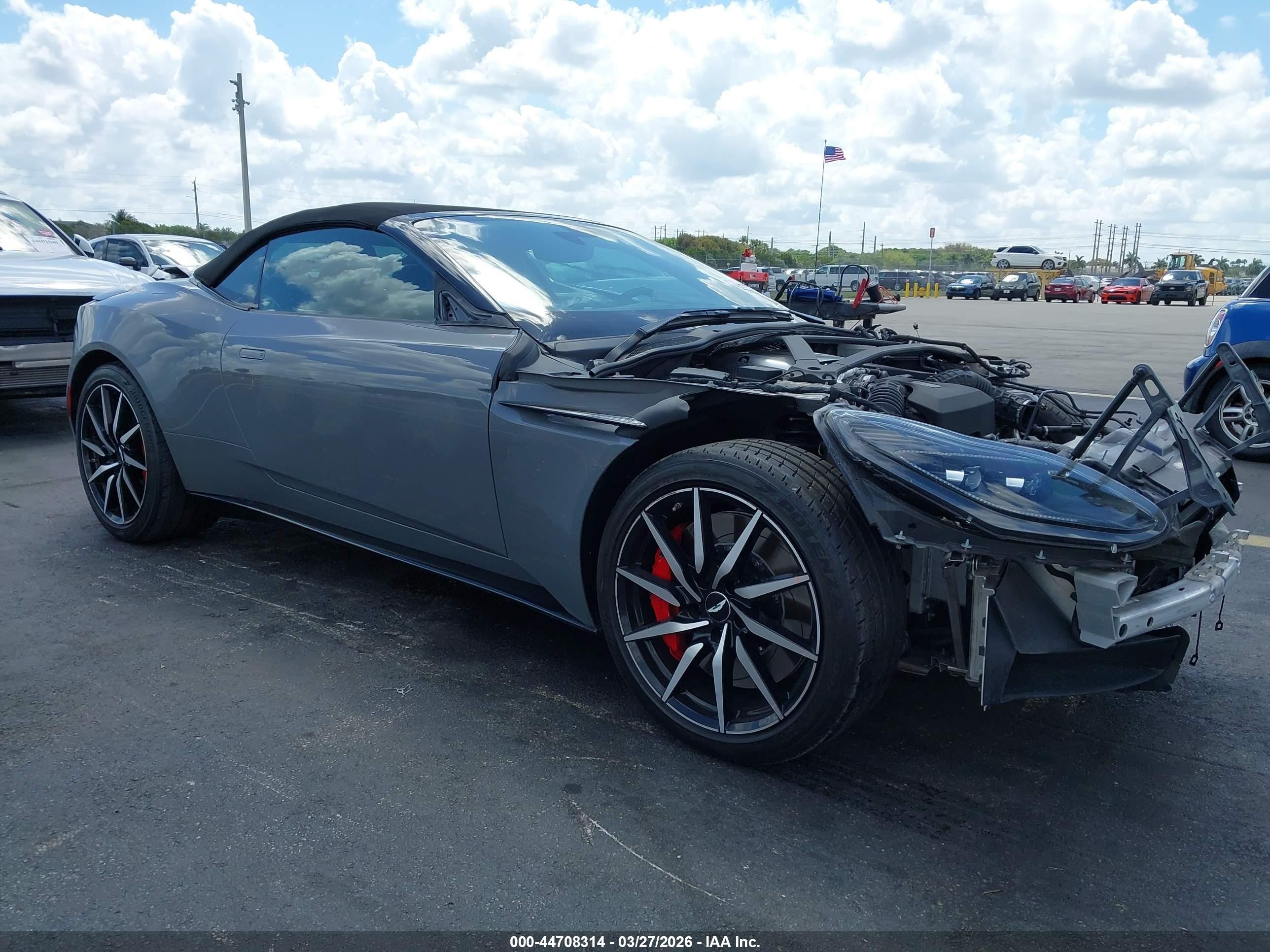 2022 Aston Martin DB11, VIN SCFRMFCW9NGM10889 — Front end