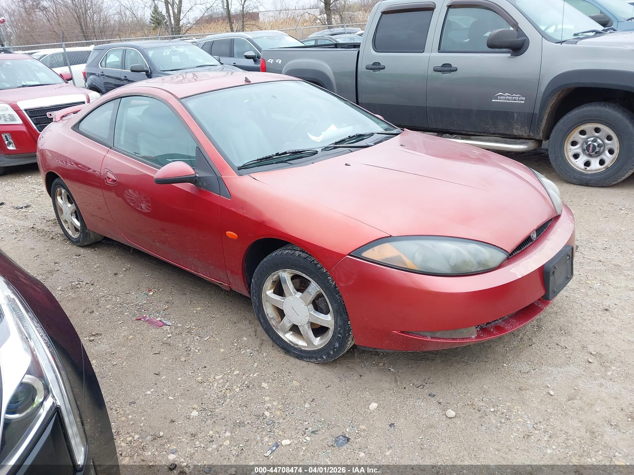 1999 Mercury Cougar, VIN 1ZWHT61L8X5751861 — Not stated