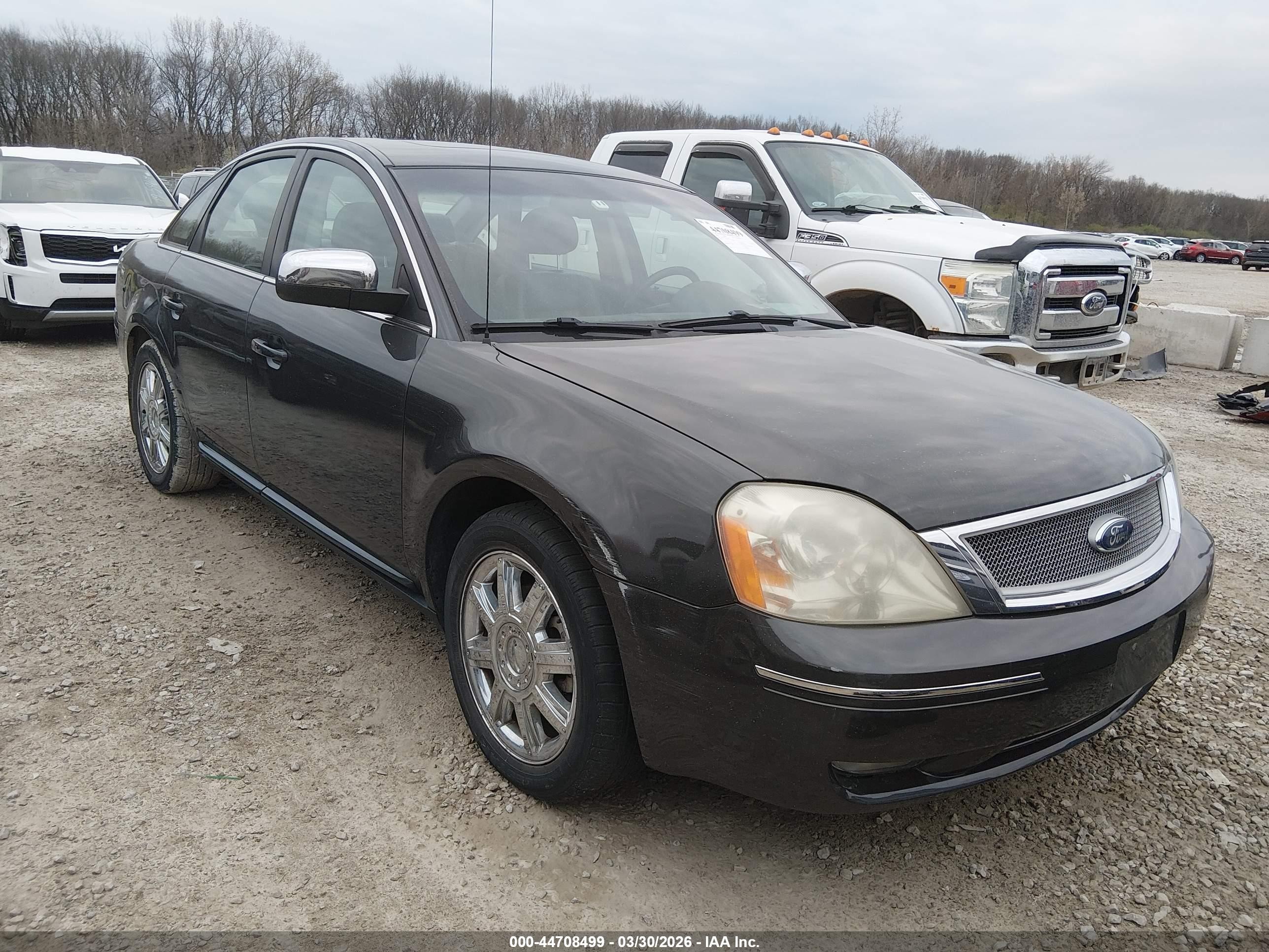 2007 Ford Five Hundred Limited, VIN 1FAHP28147G133424 — Mechanical