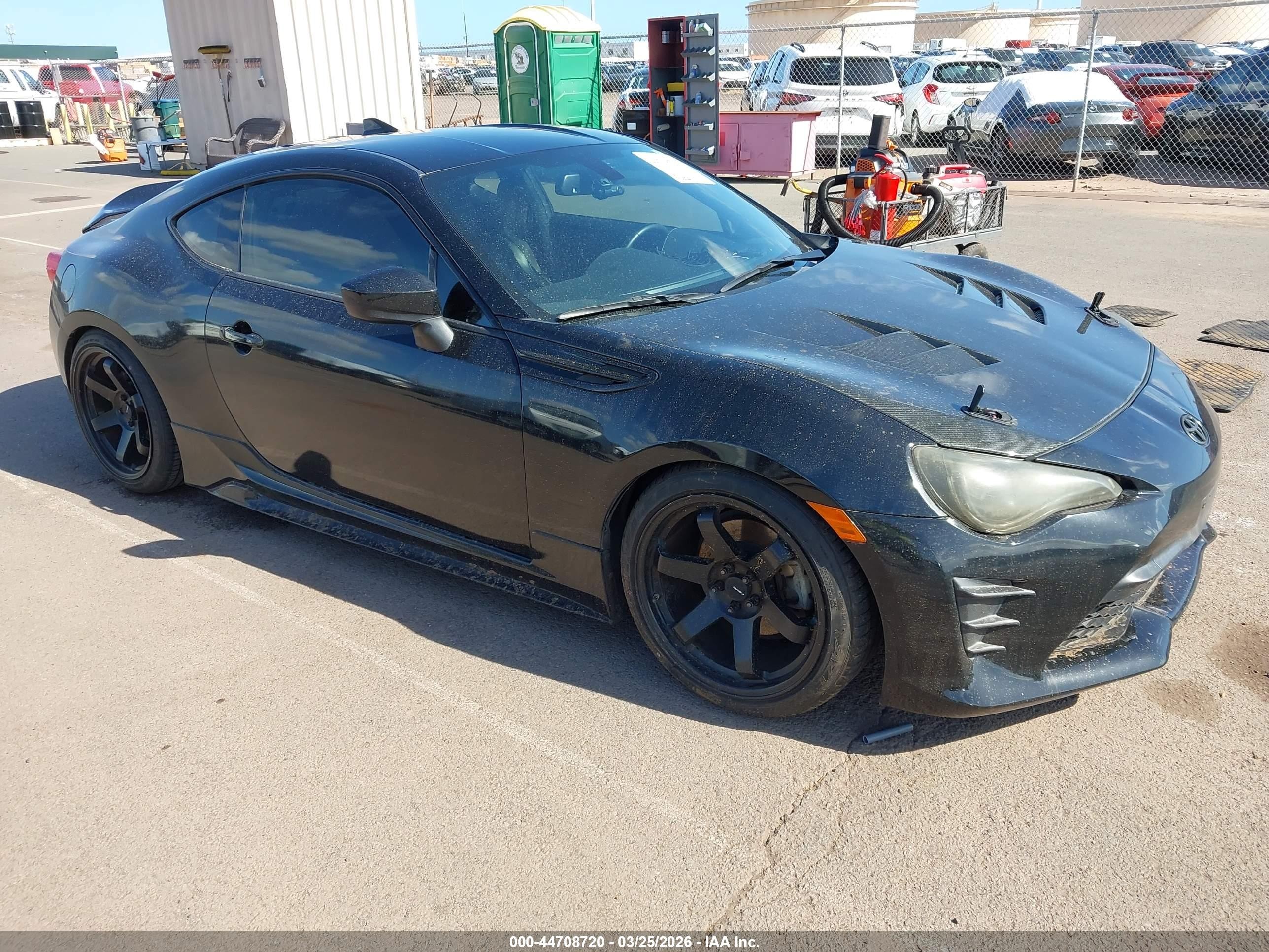 2019 Toyota 86, VIN JF1ZNAA13K8703317 — Water / flood