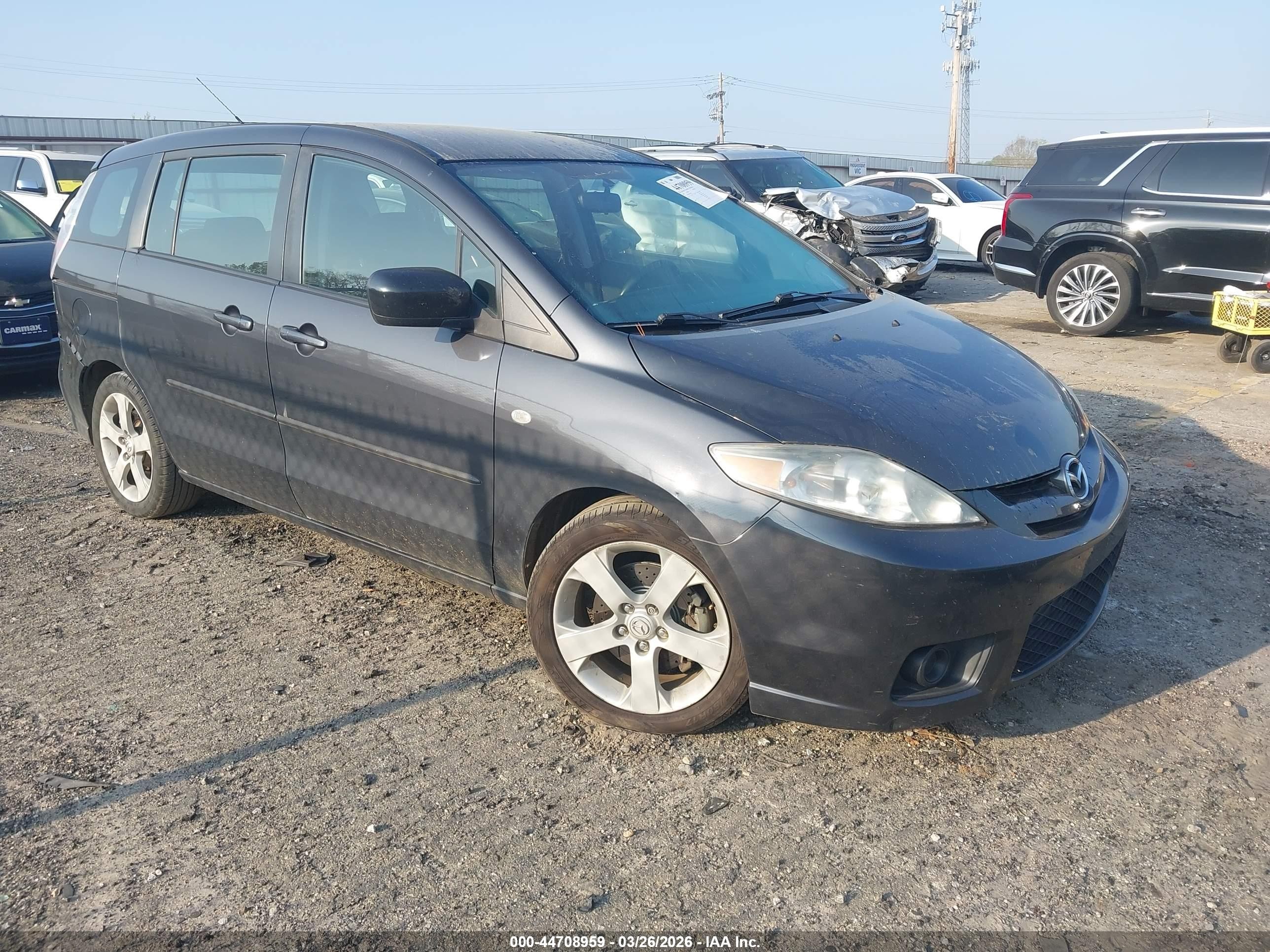2006 Mazda 5 Sport, VIN JM1CR293060116965 — Rear end