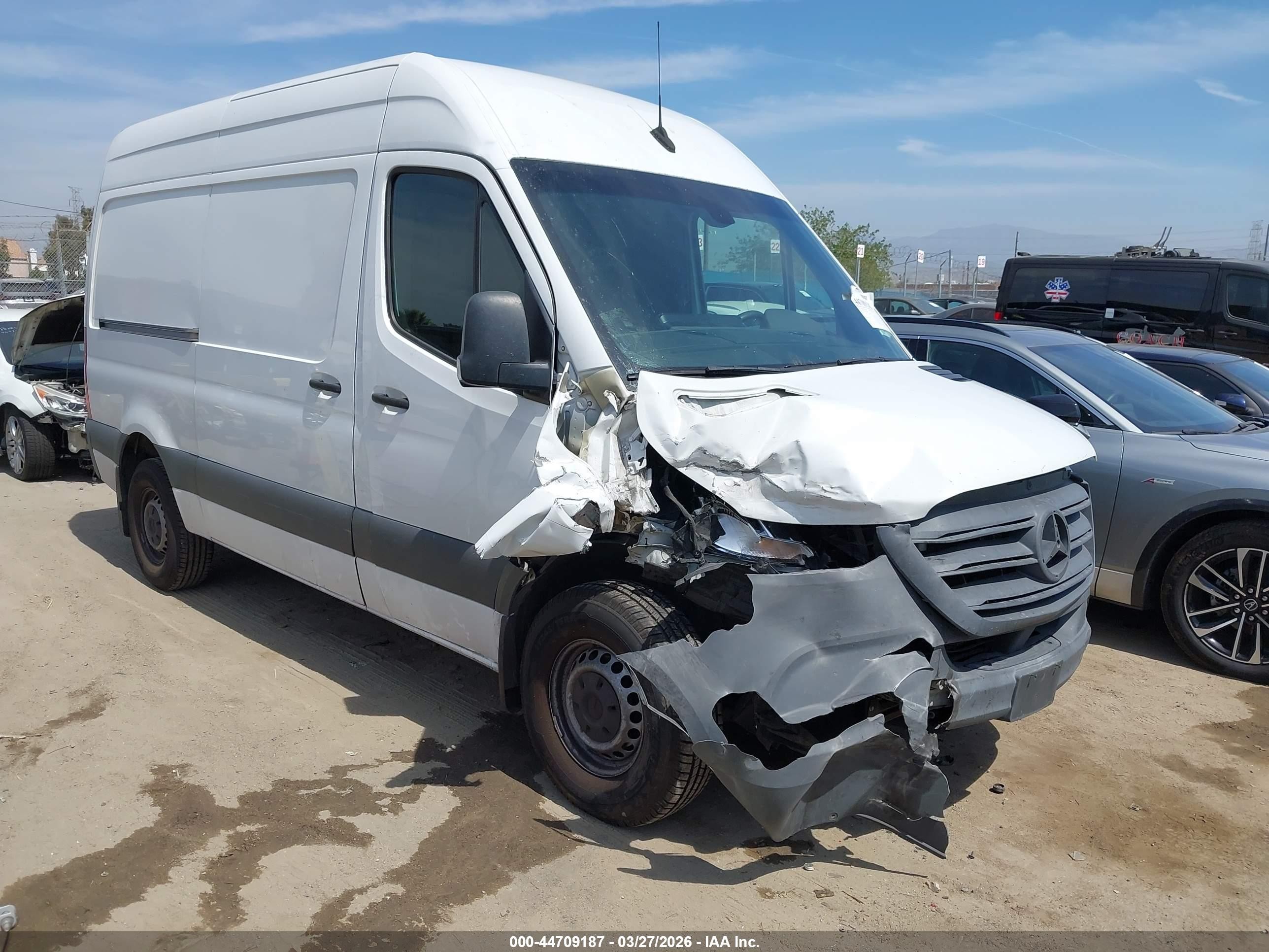 2023 Mercedes-Benz Sprinter Cargo, VIN W1Y40BHYXPT129486 — Front end
