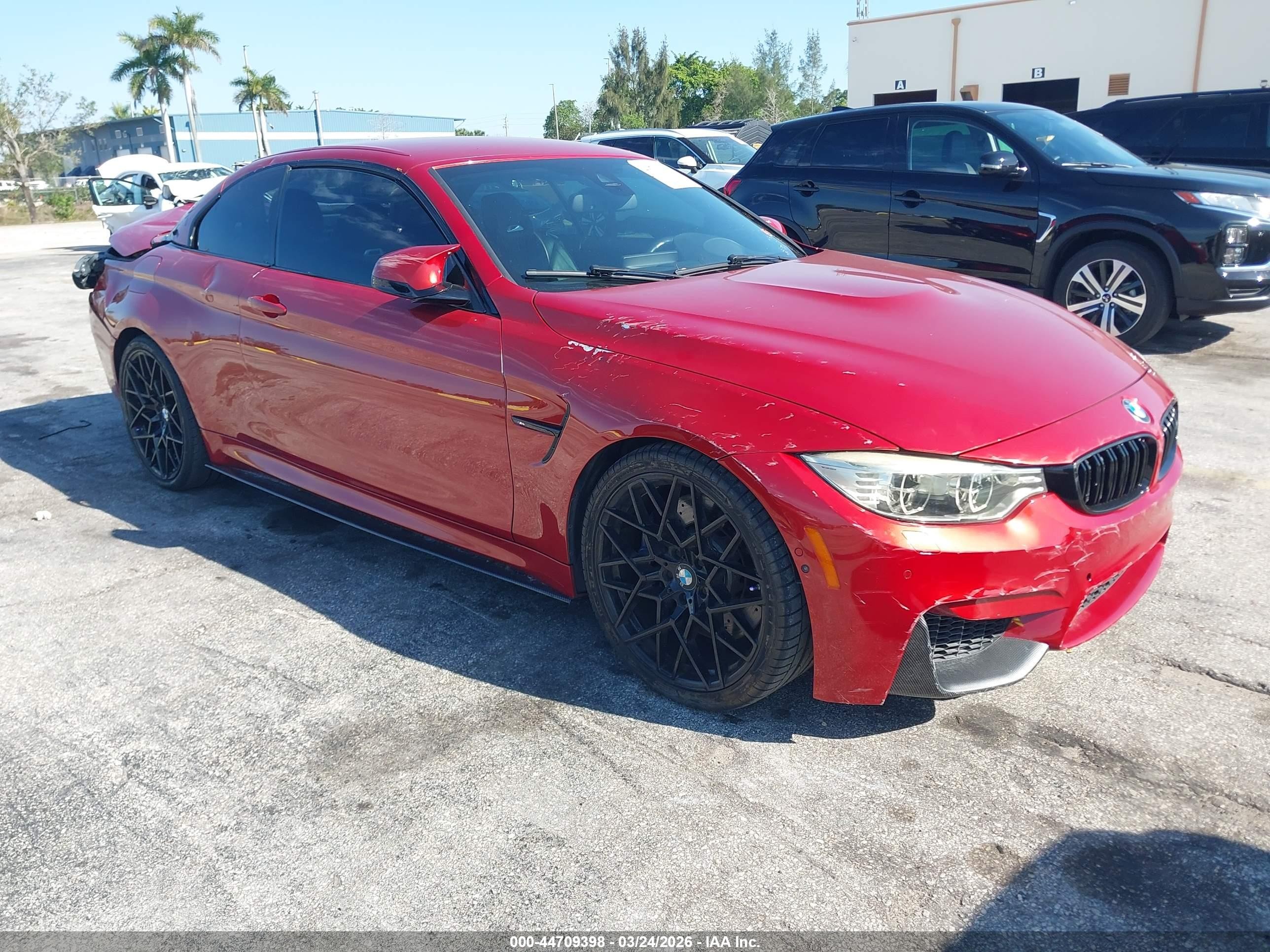 2017 BMW M4, VIN WBS3U9C51HP970710 — Rear end