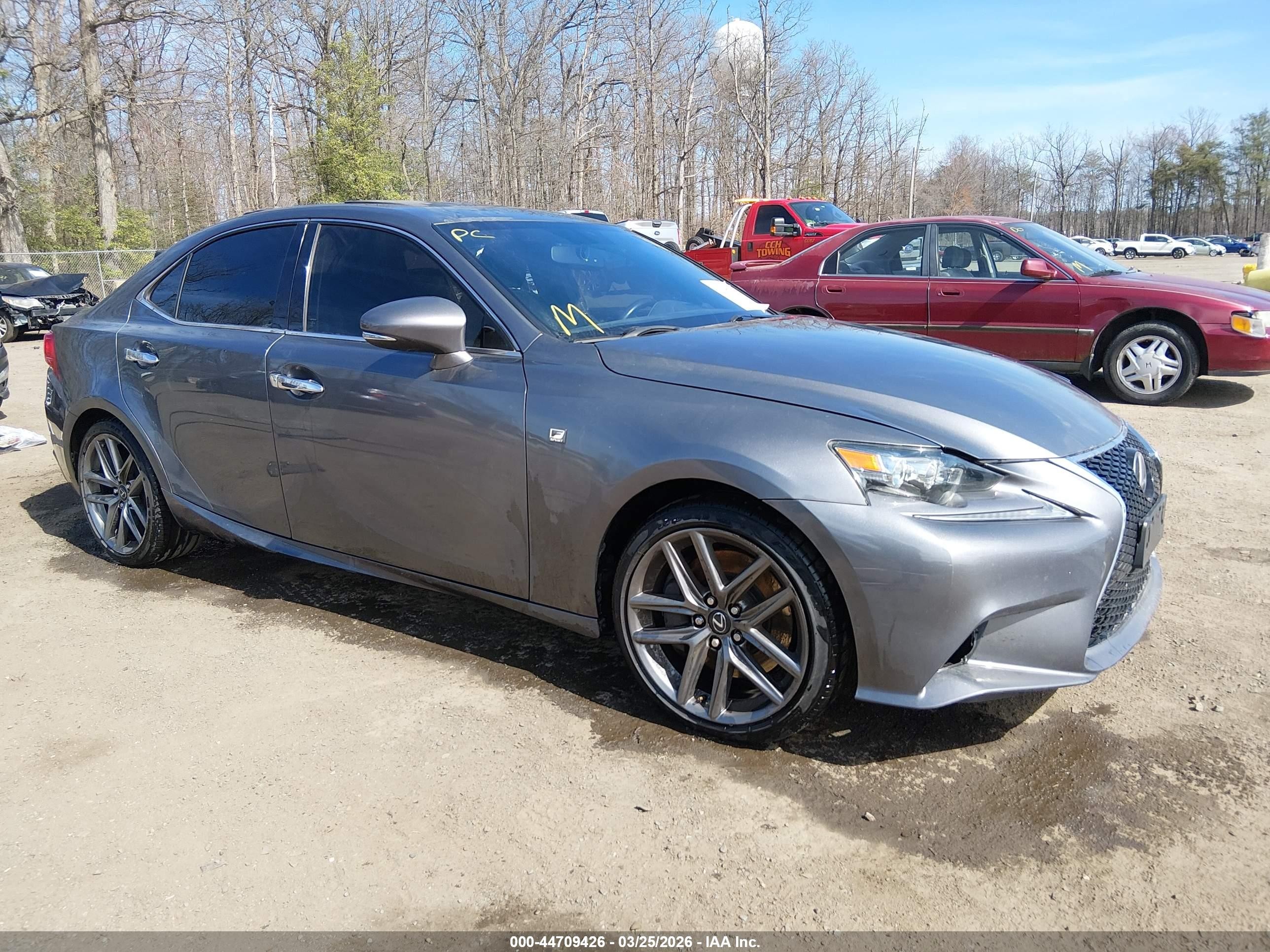 2014 Lexus IS 350, VIN JTHCE1D25E5003940 — Theft recovery
